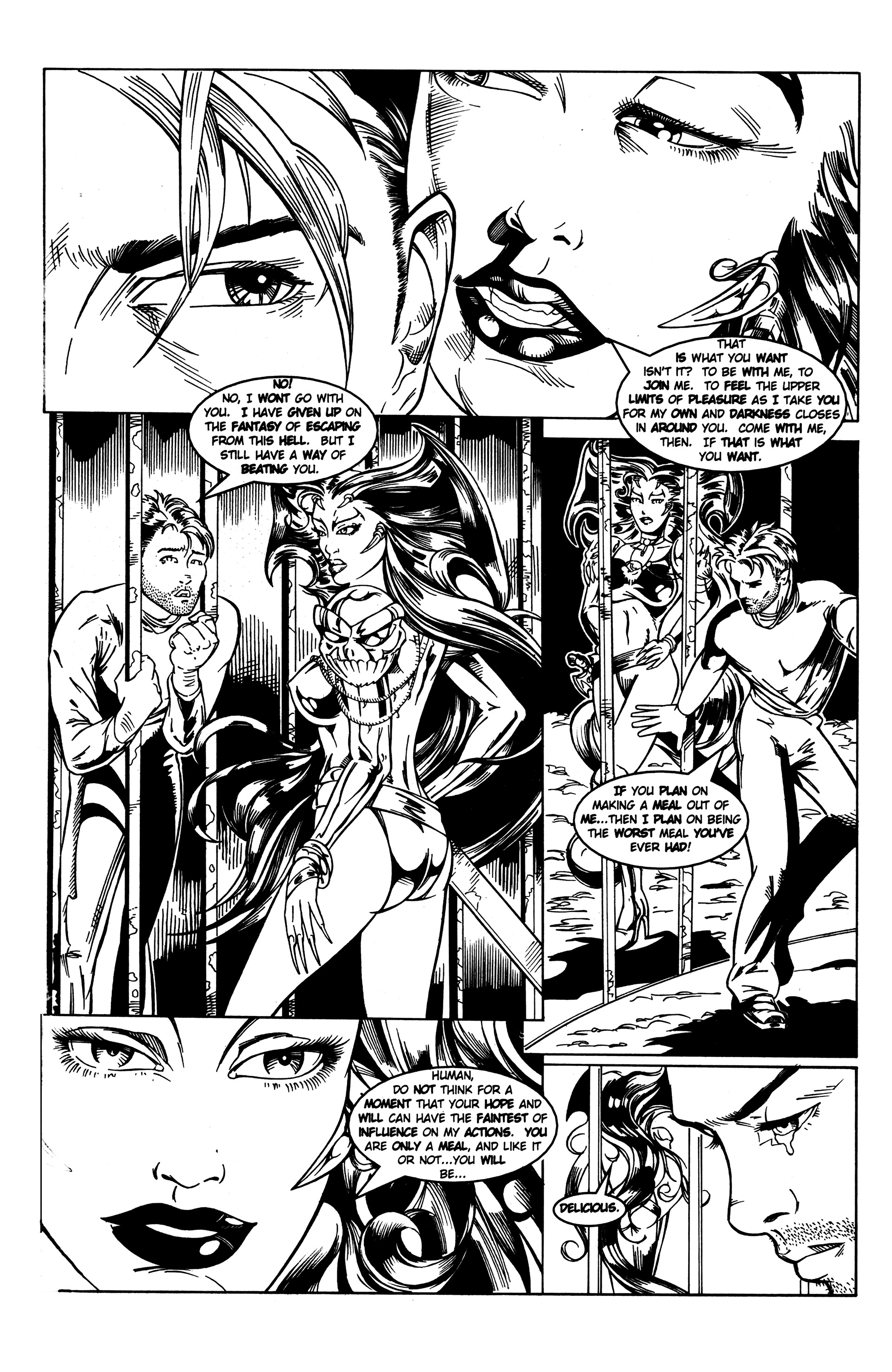 Read online Vamperotica comic -  Issue #37 - 4