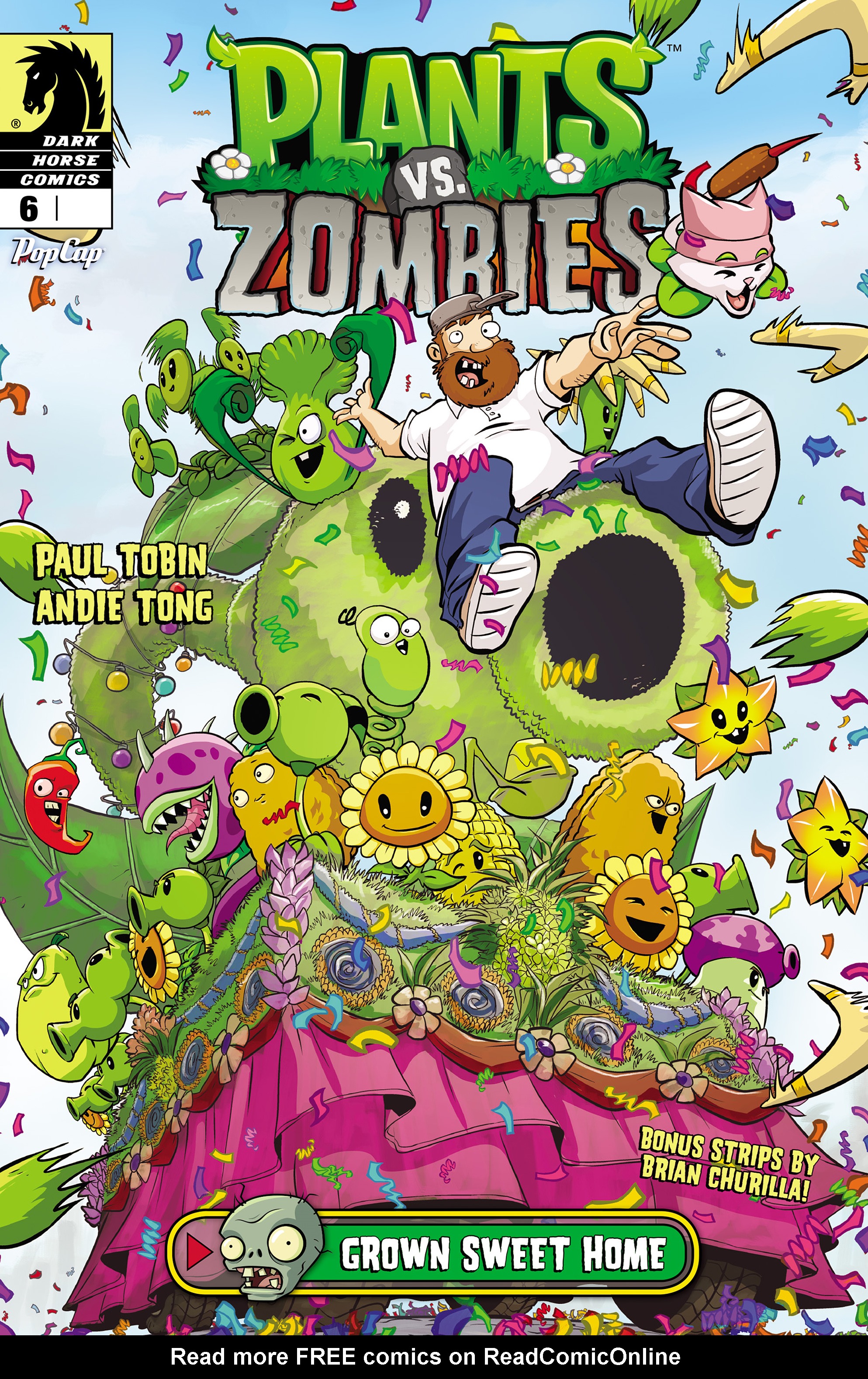 Read online Plants vs. Zombies: Grown Sweet Home comic -  Issue #6 - 1