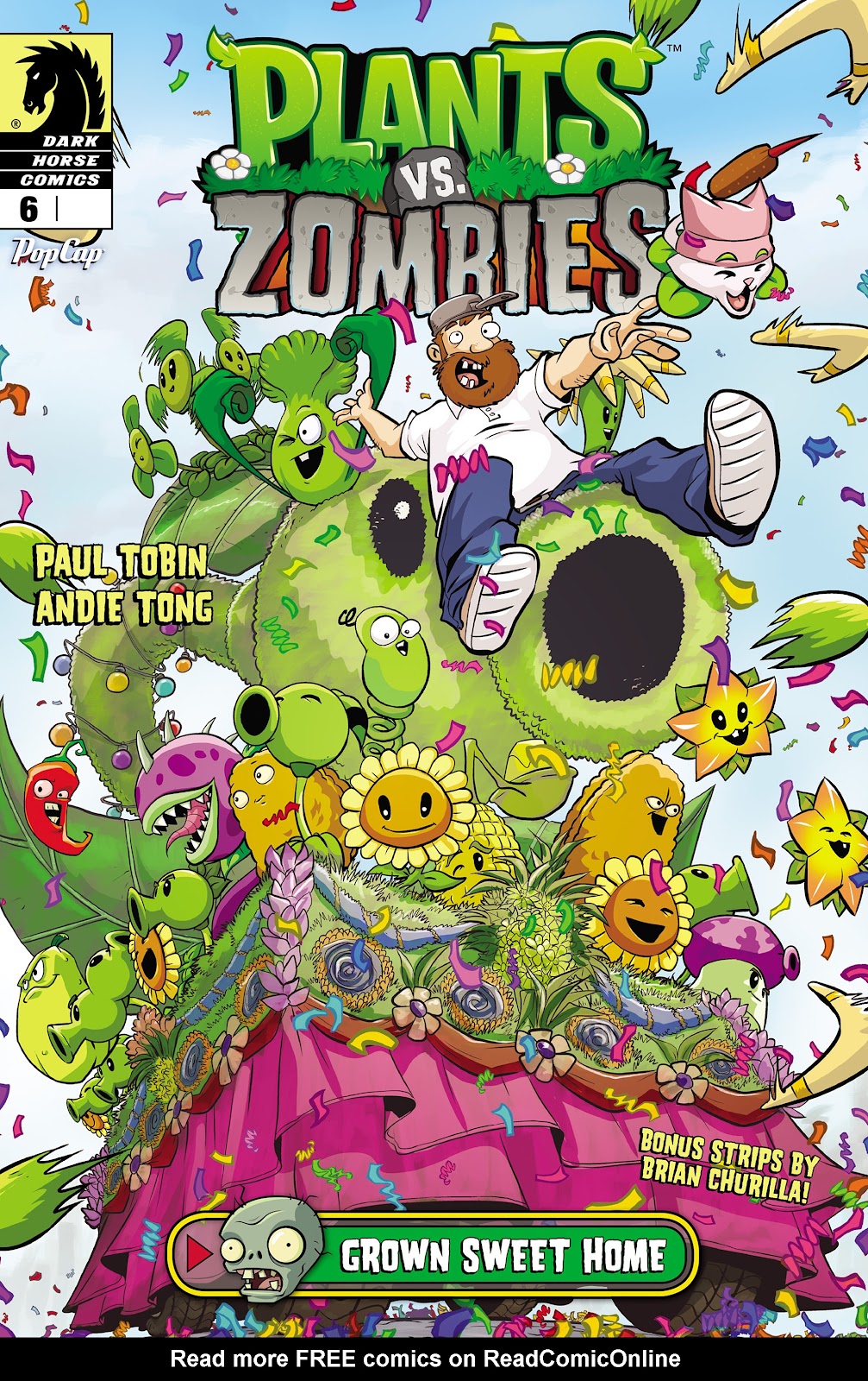 Plants vs. Zombies: Grown Sweet Home issue 6 - Page 1