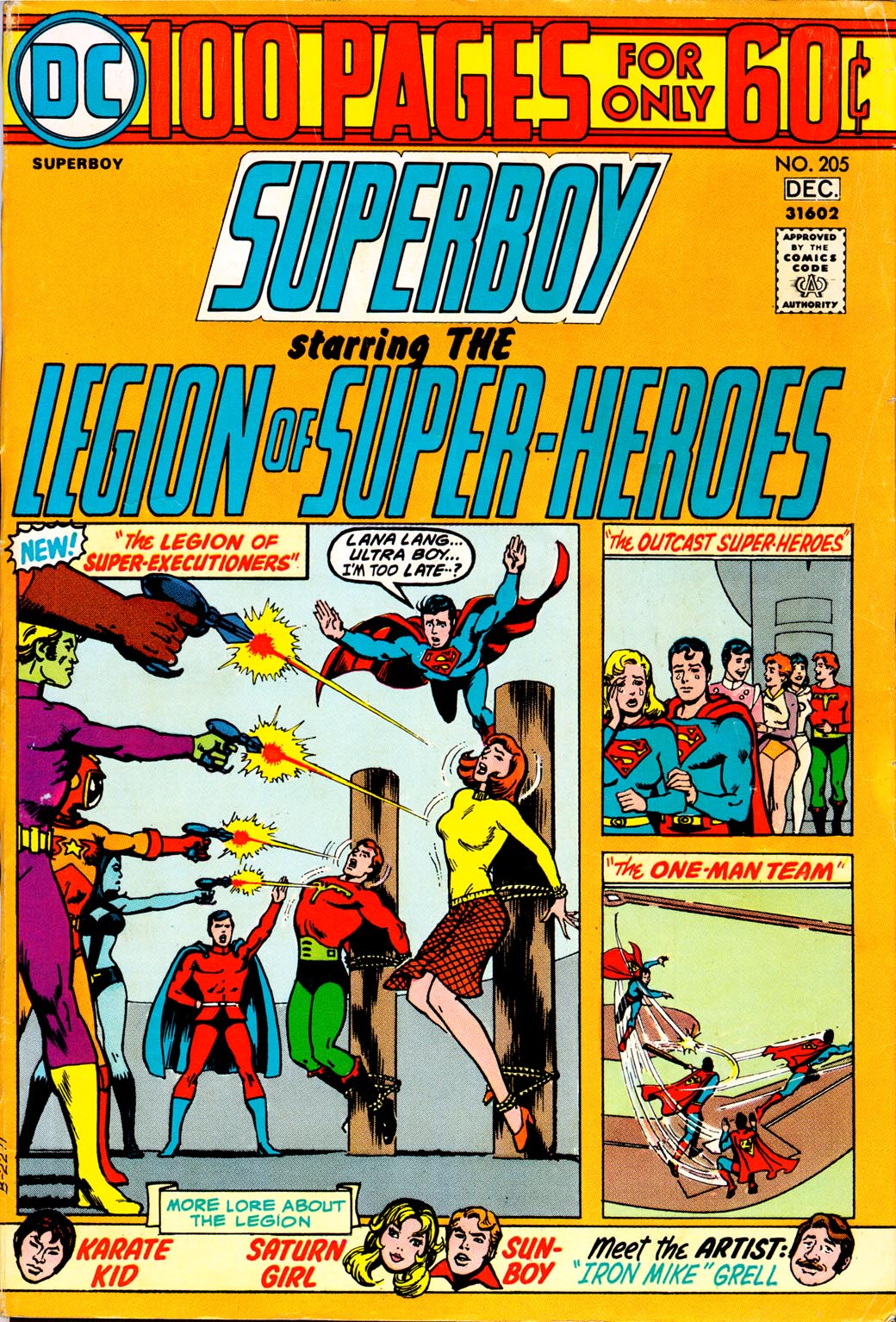 Read online Superboy (1949) comic -  Issue #205 - 1