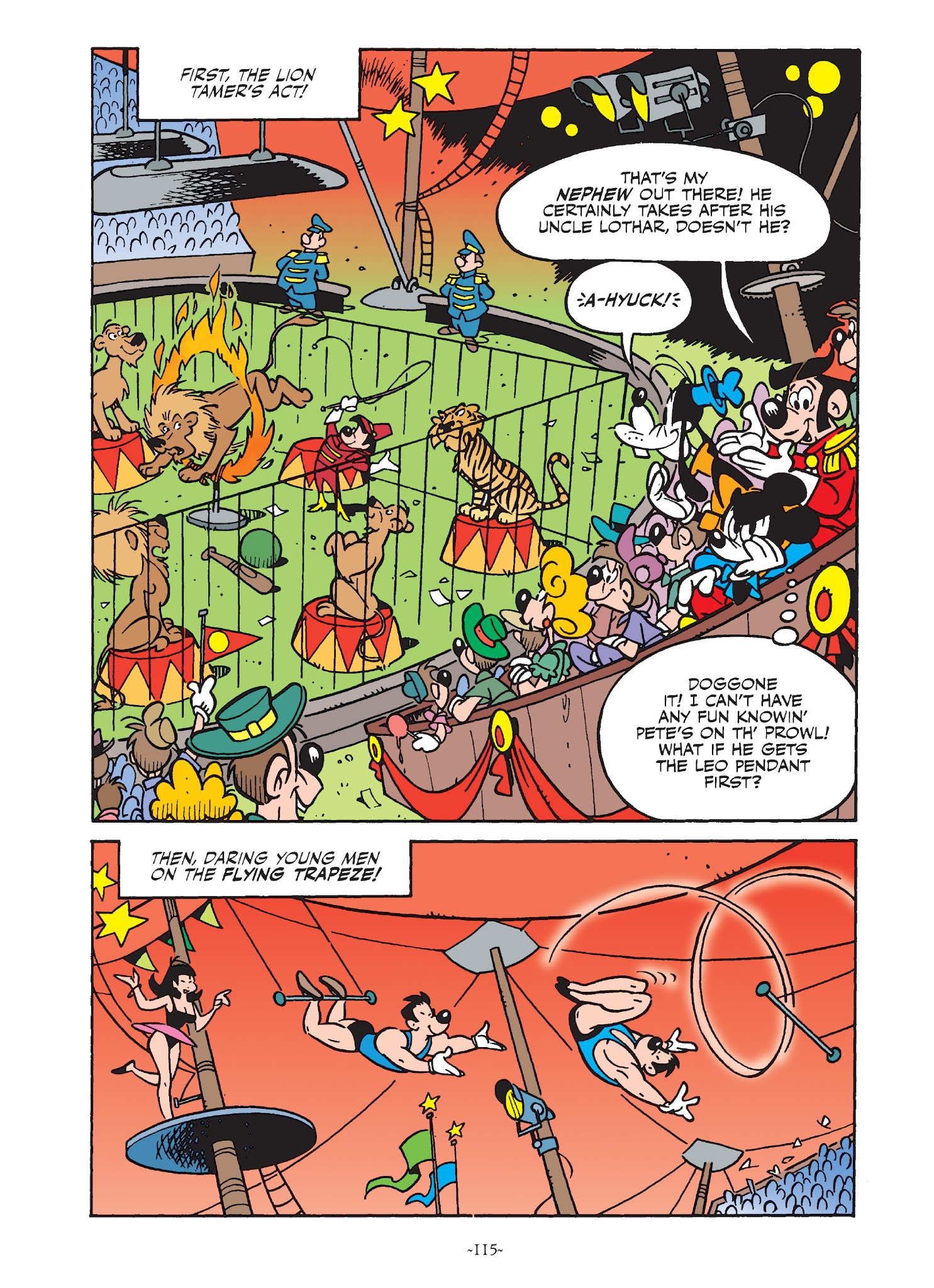 Read online Mickey and Donald: The Search For the Zodiac Stone comic -  Issue # TPB - 114