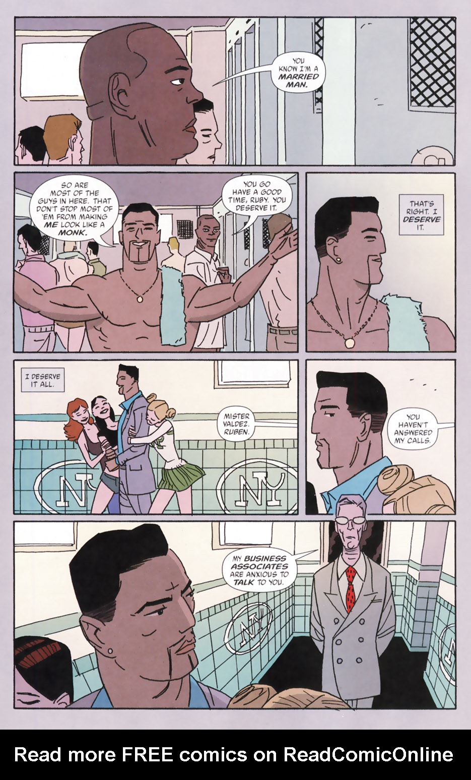 Read online Human Target (2003) comic -  Issue #4 - 5