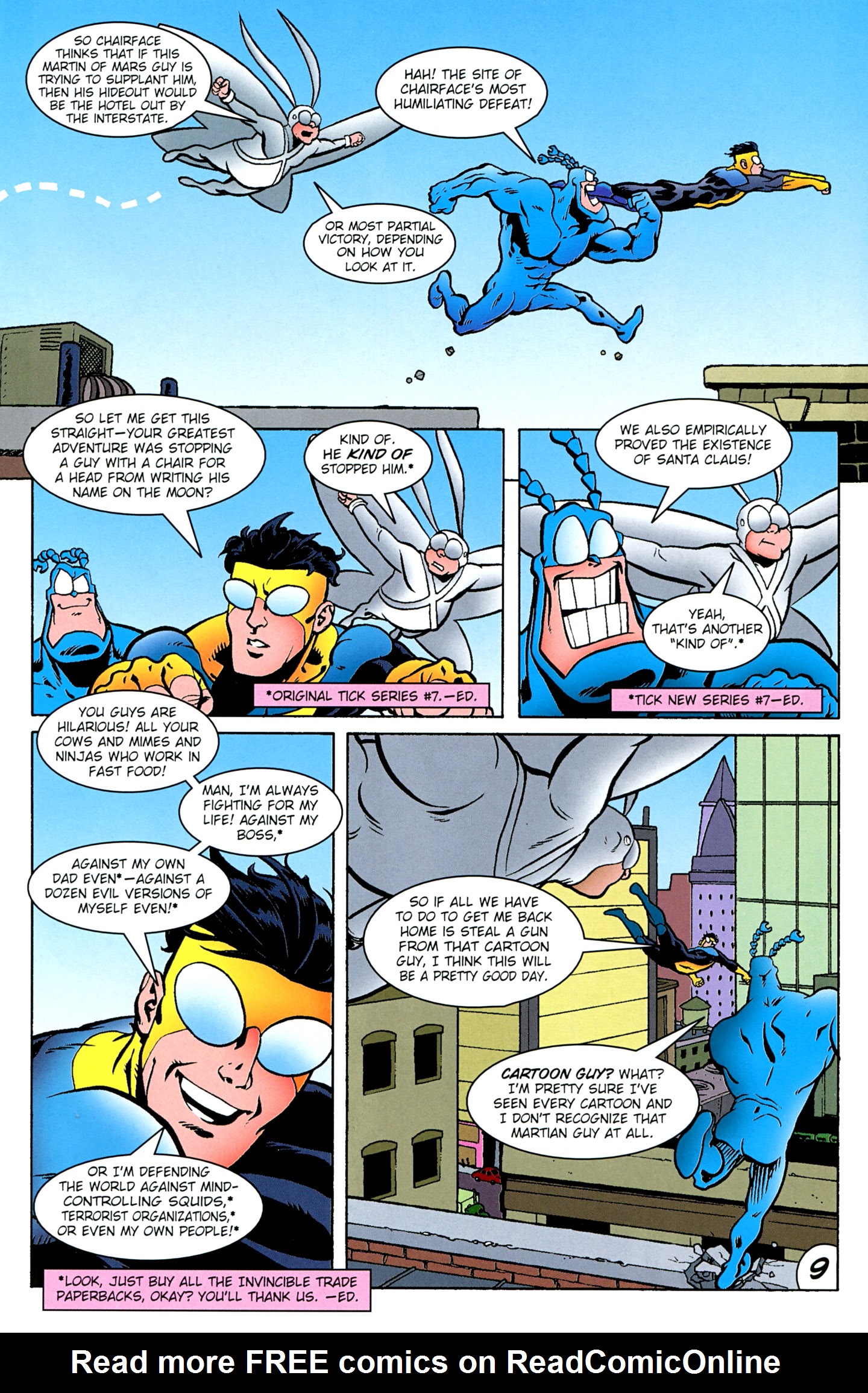 Read online The Tick comic -  Issue #100 - 11