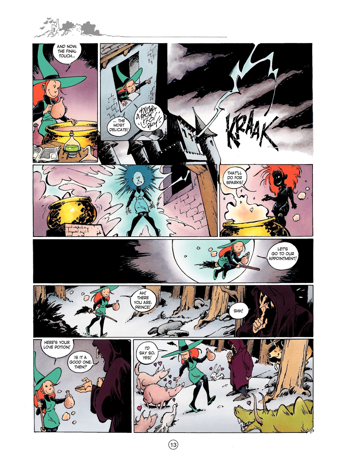 Read online Mélusine (1995) comic -  Issue #5 - 13