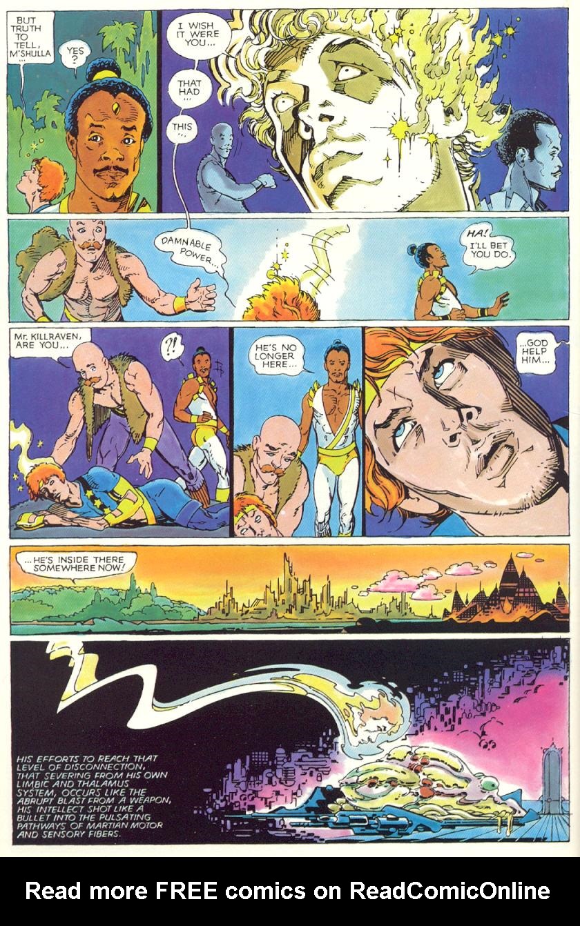 Read online Marvel Graphic Novel comic -  Issue #7 - Killraven - Warrior of the Worlds - 16