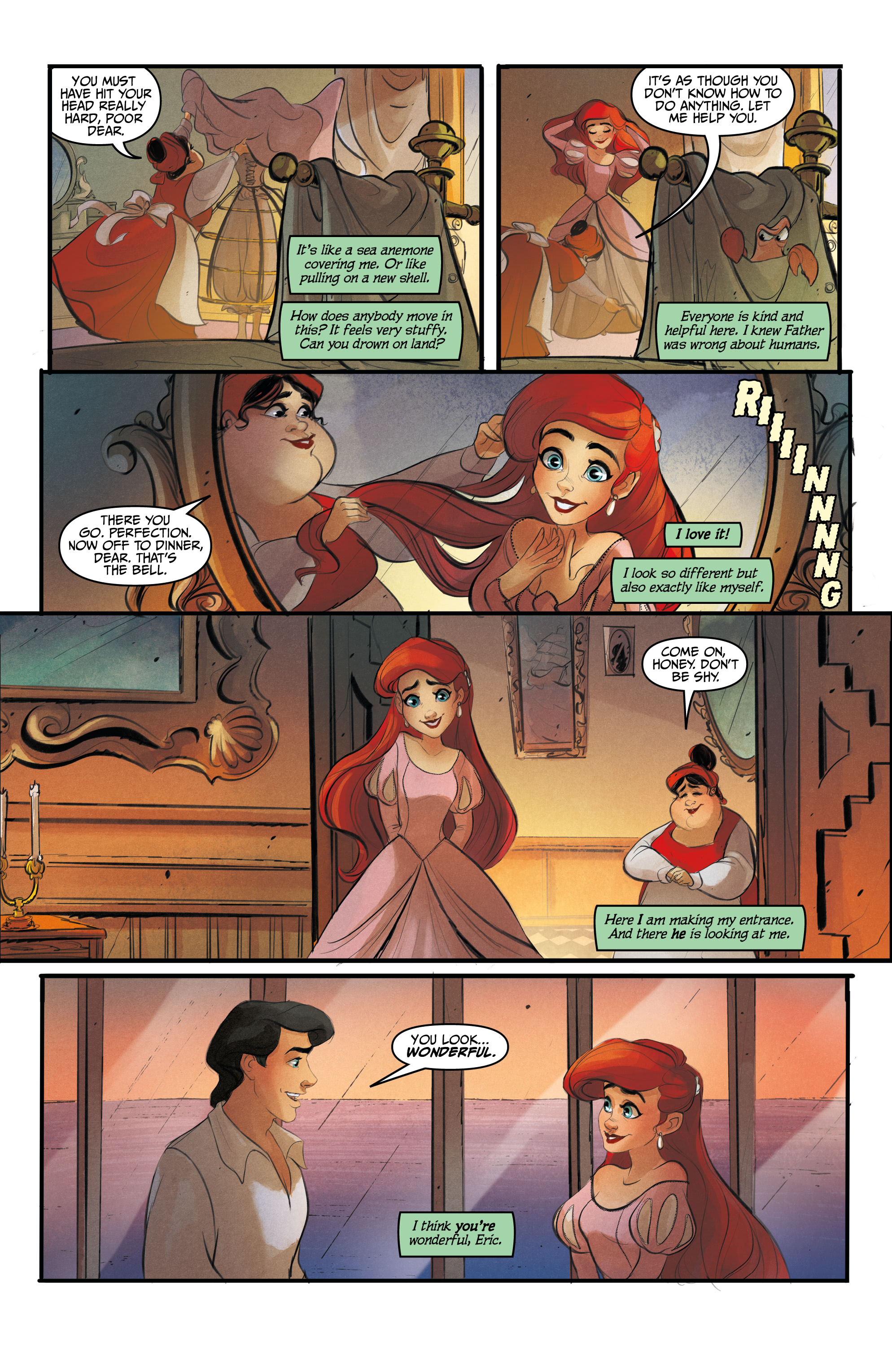 Read online Disney The Little Mermaid comic -  Issue #3 - 4