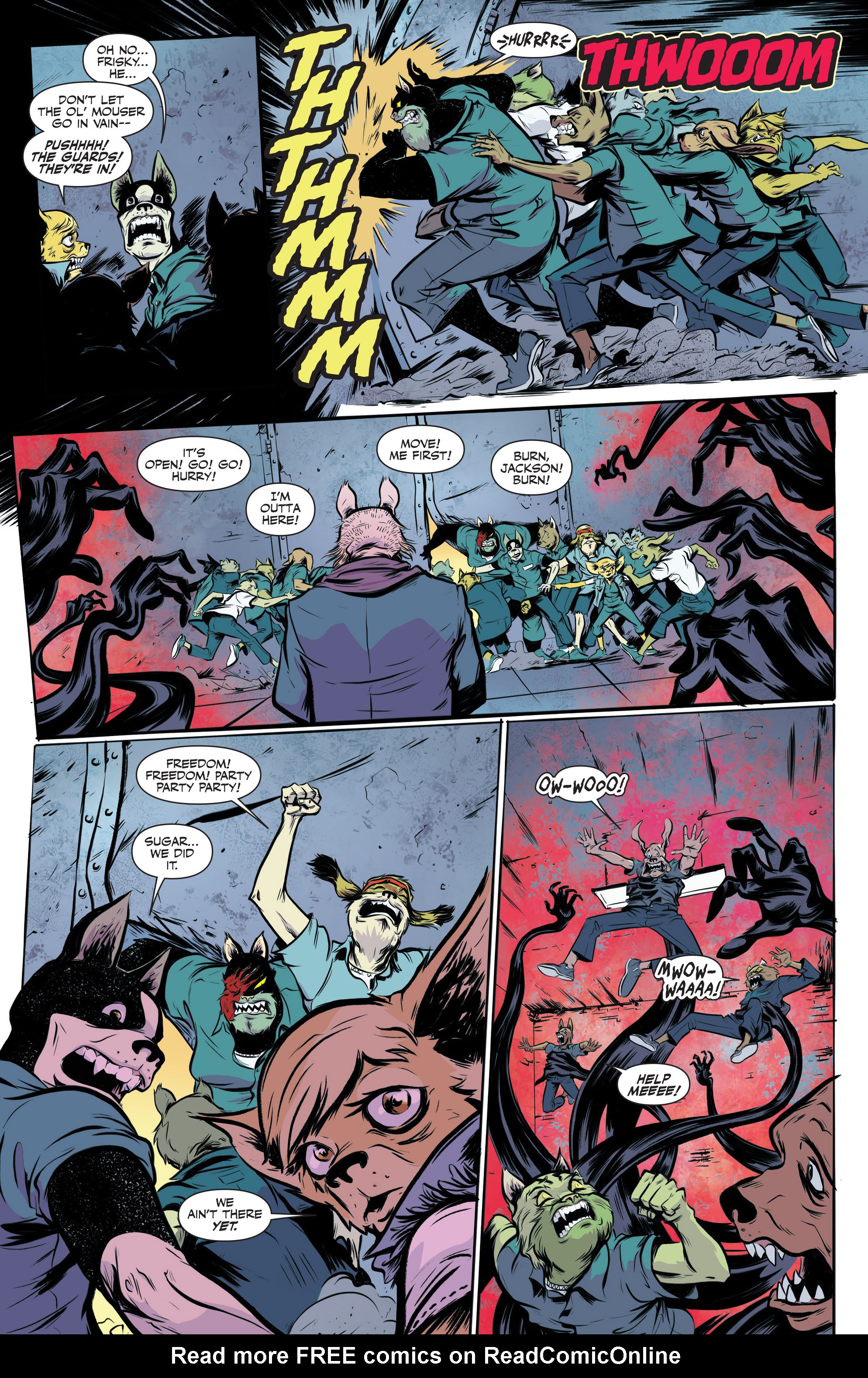 Read online Kennel Block Blues comic -  Issue #4 - 17