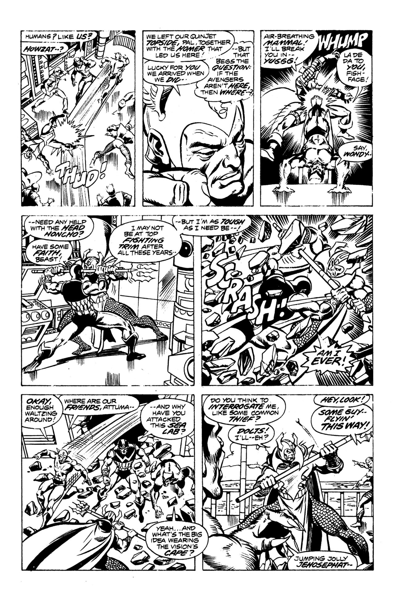 Read online Essential Avengers comic -  Issue # TPB 7 Part 3 - 90
