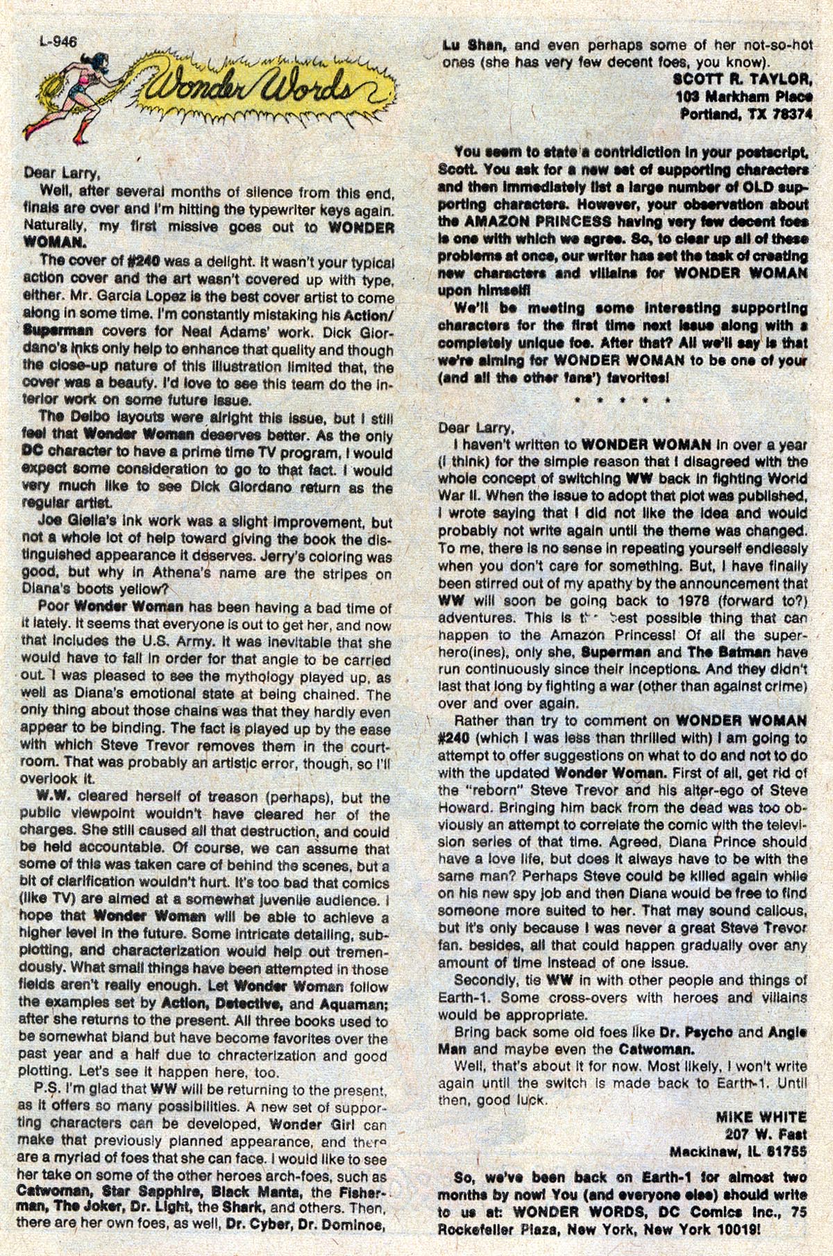 Read online Wonder Woman (1942) comic -  Issue #244 - 19