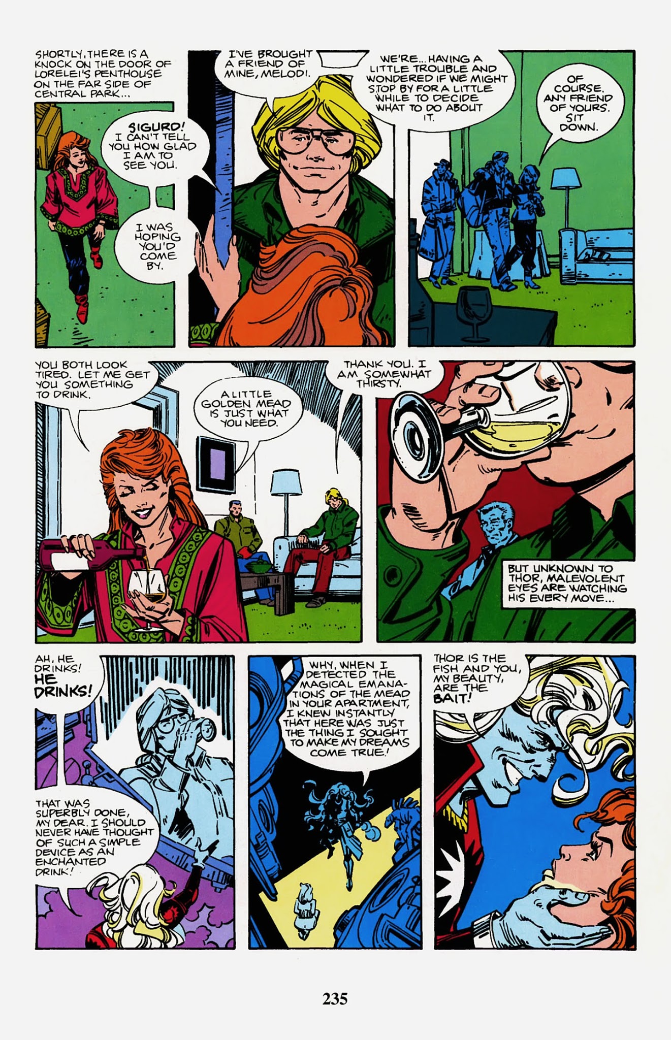 Read online Thor Visionaries: Walter Simonson comic -  Issue # TPB 1 - 237