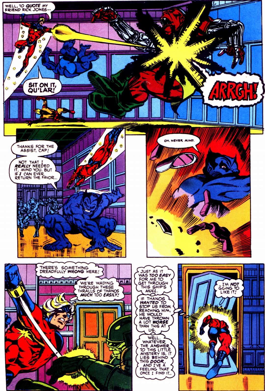 Read online Warlock (1982) comic -  Issue #6 - 6