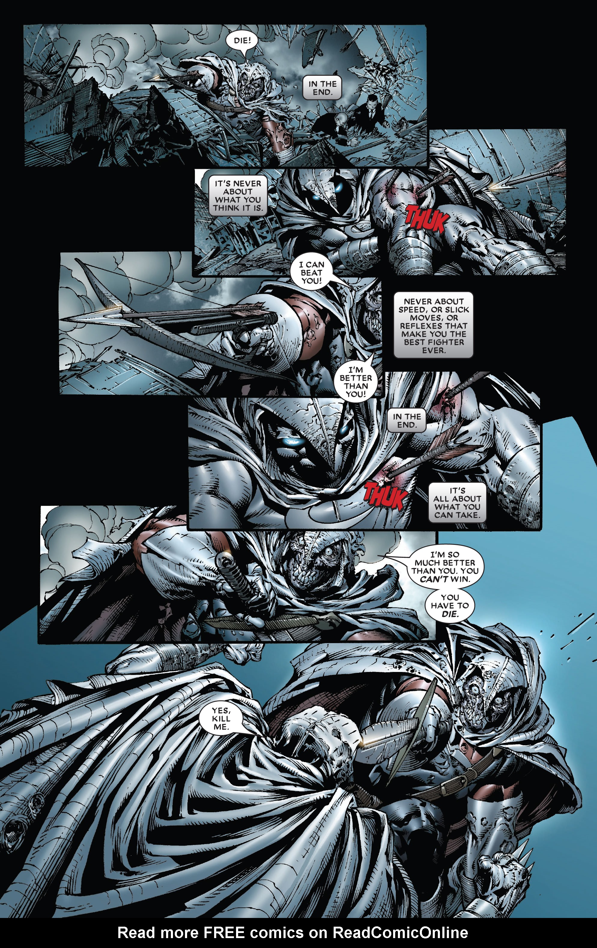 Read online Moon Knight by Huston, Benson & Hurwitz Omnibus comic -  Issue # TPB (Part 2) - 20