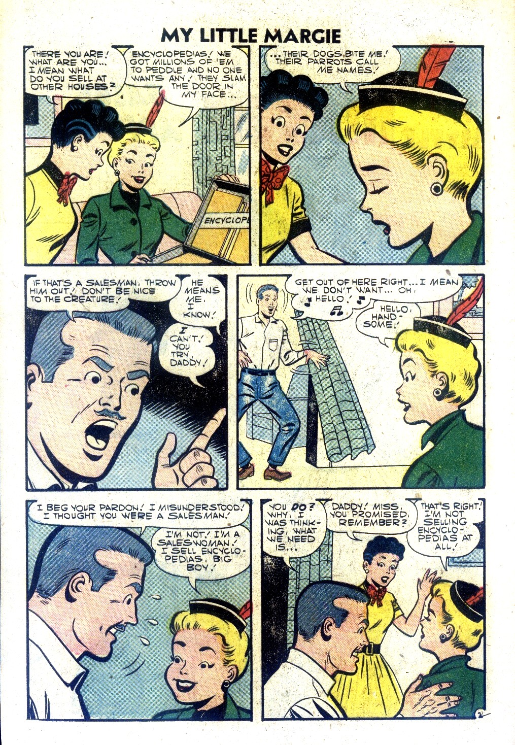 Read online My Little Margie (1954) comic -  Issue #18 - 4