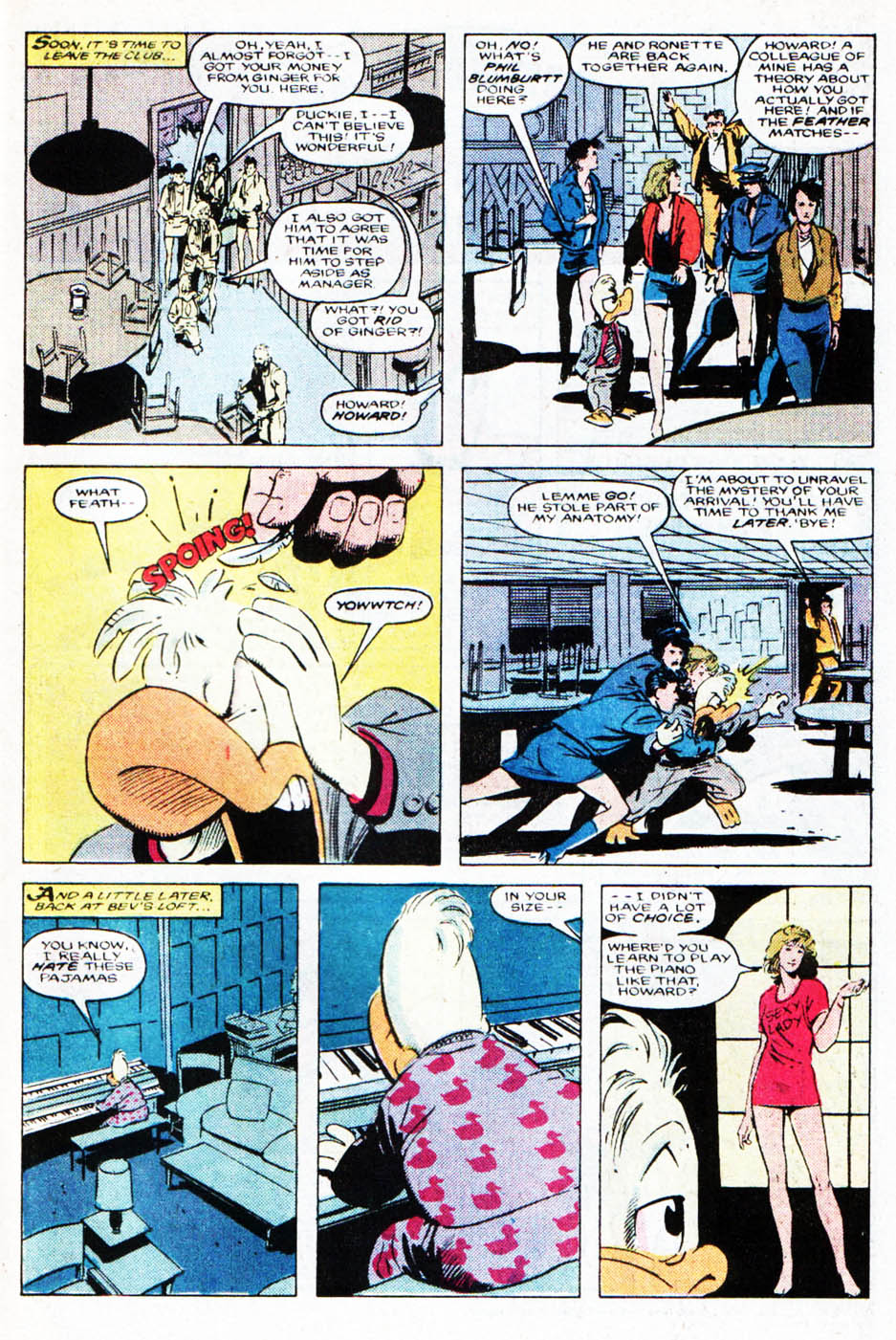 Read online Howard The Duck: The Movie comic -  Issue #2 - 8