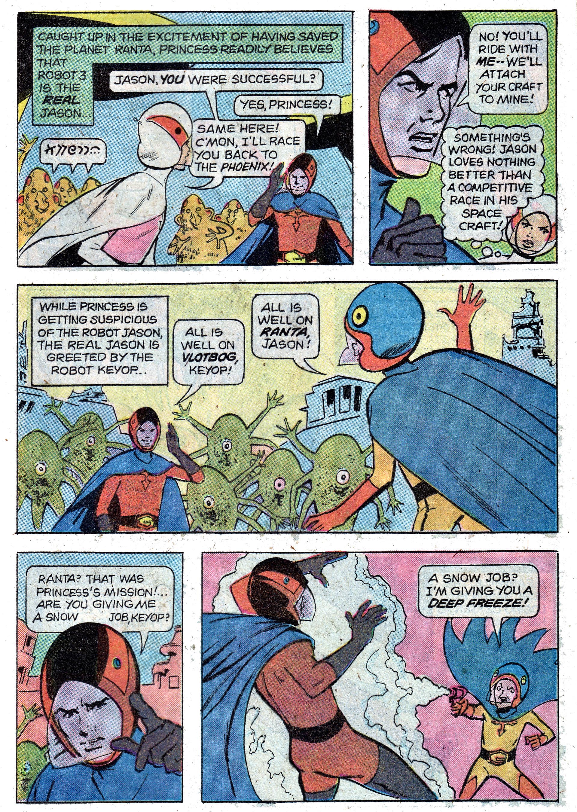 Read online Battle of the Planets (1979) comic -  Issue #9 - 17
