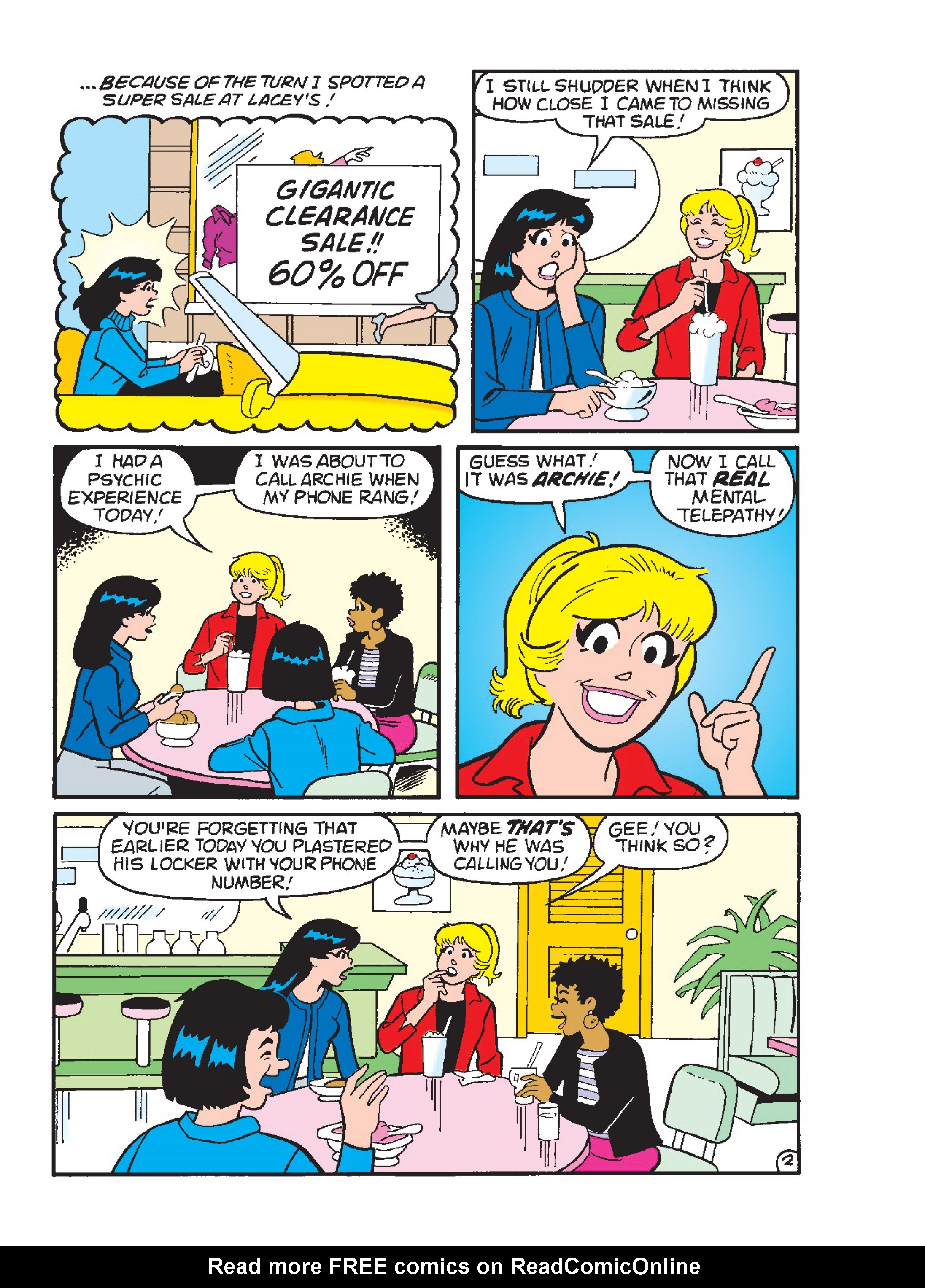 Read online Betty & Veronica Friends Double Digest comic -  Issue #273 - 143