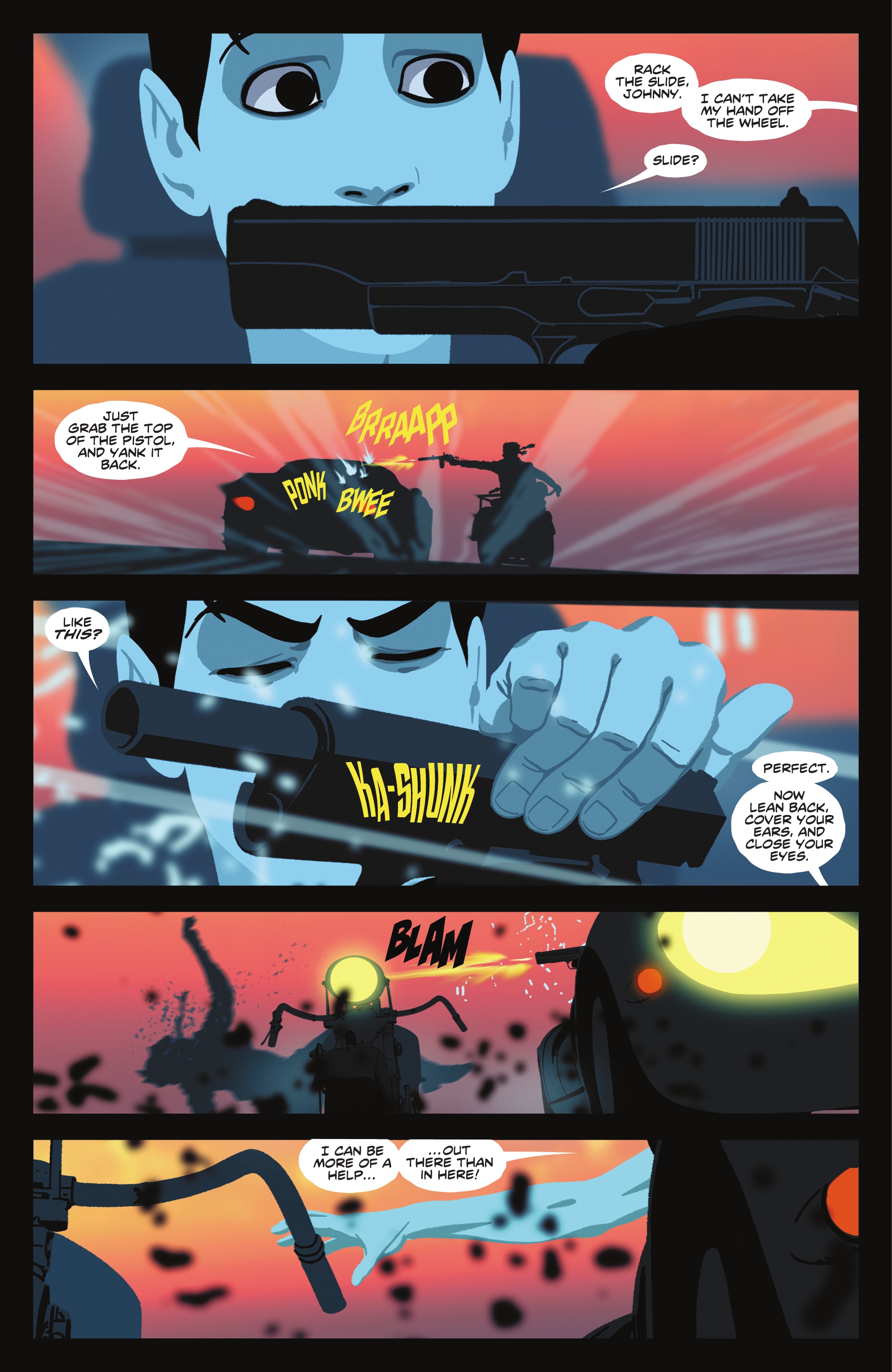 Read online Spy Hunter & Paper Boy comic -  Issue #6 - 11