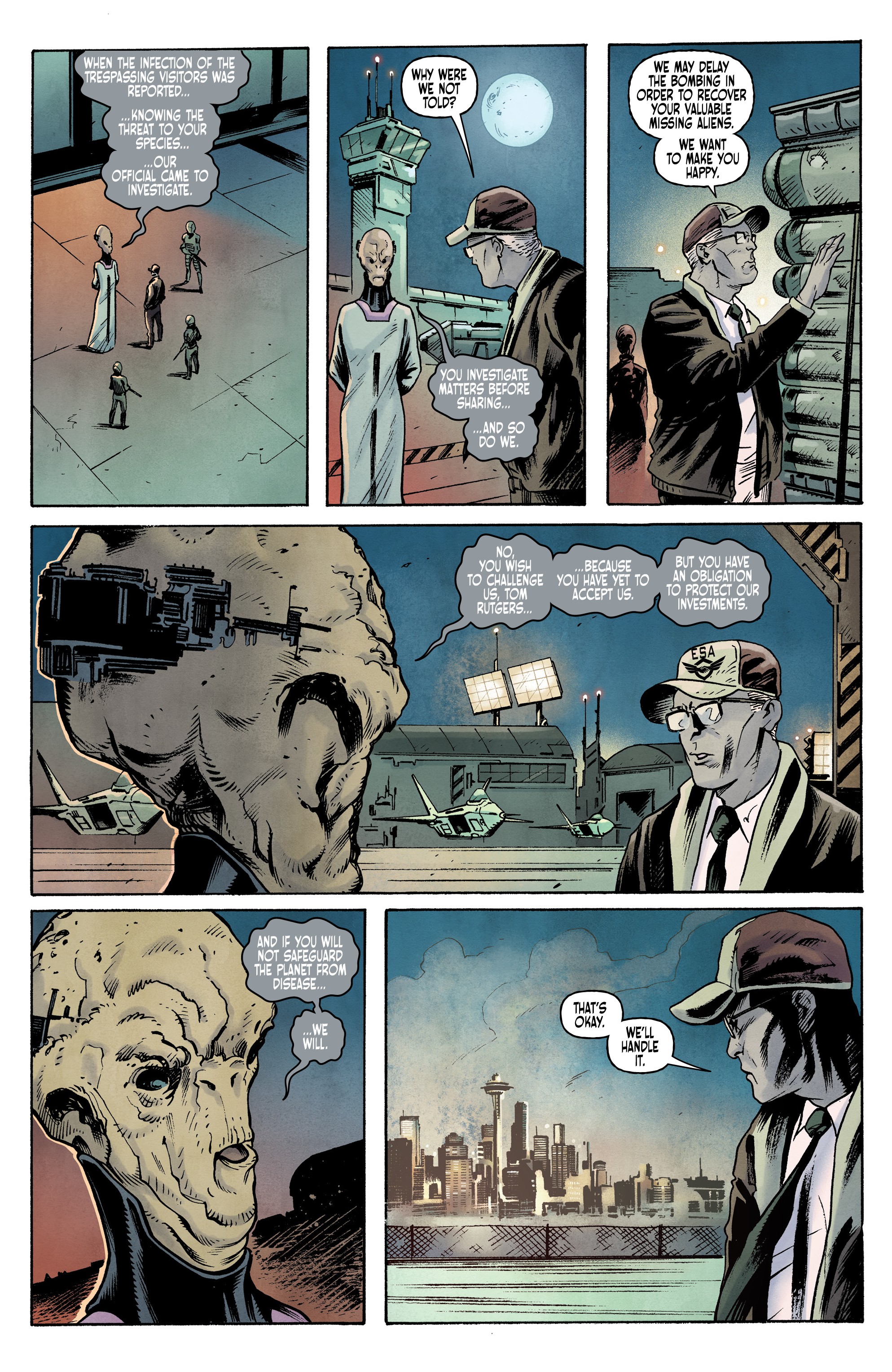 Read online Port of Earth comic -  Issue #11 - 18