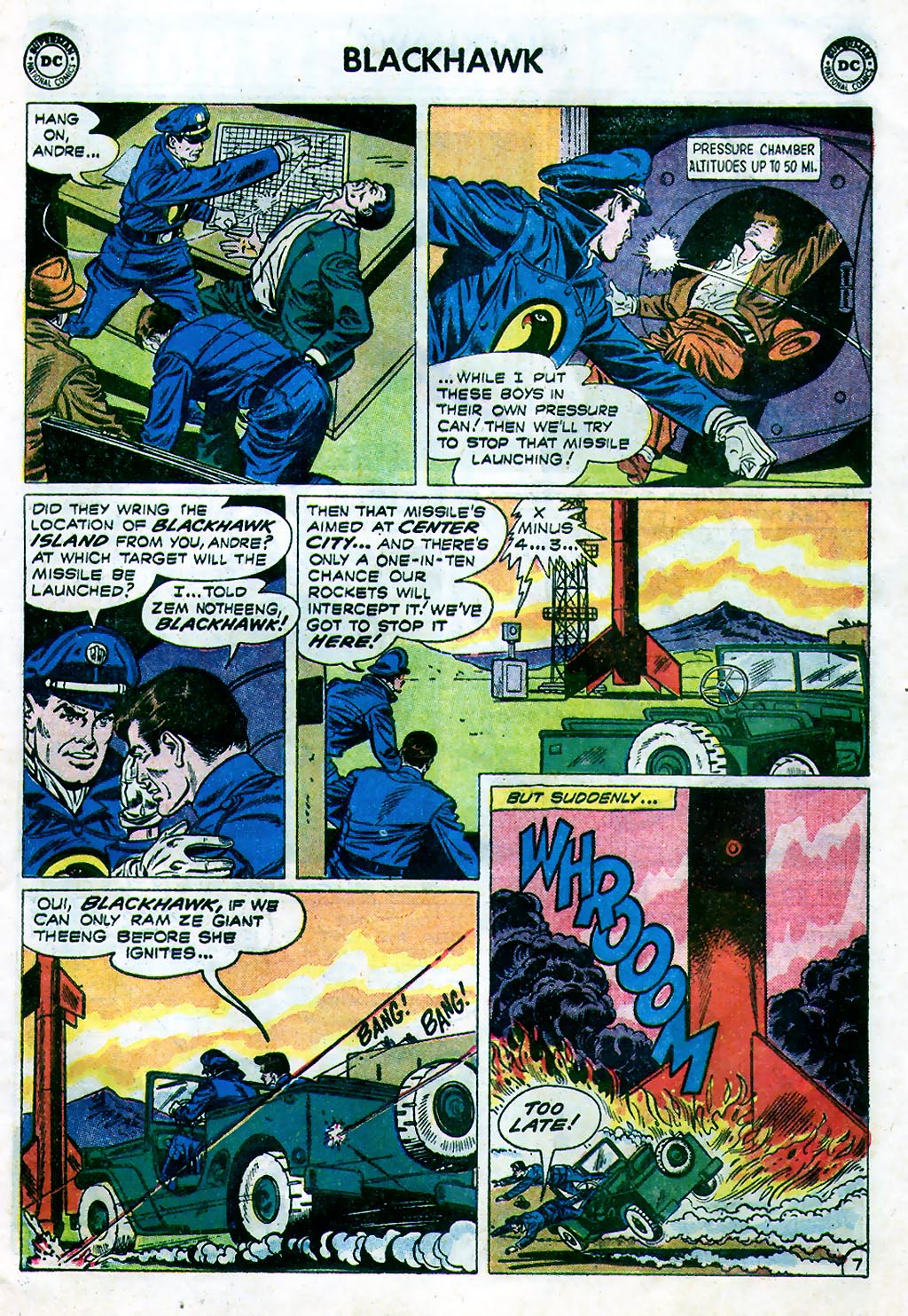 Read online Blackhawk (1957) comic -  Issue #140 - 9