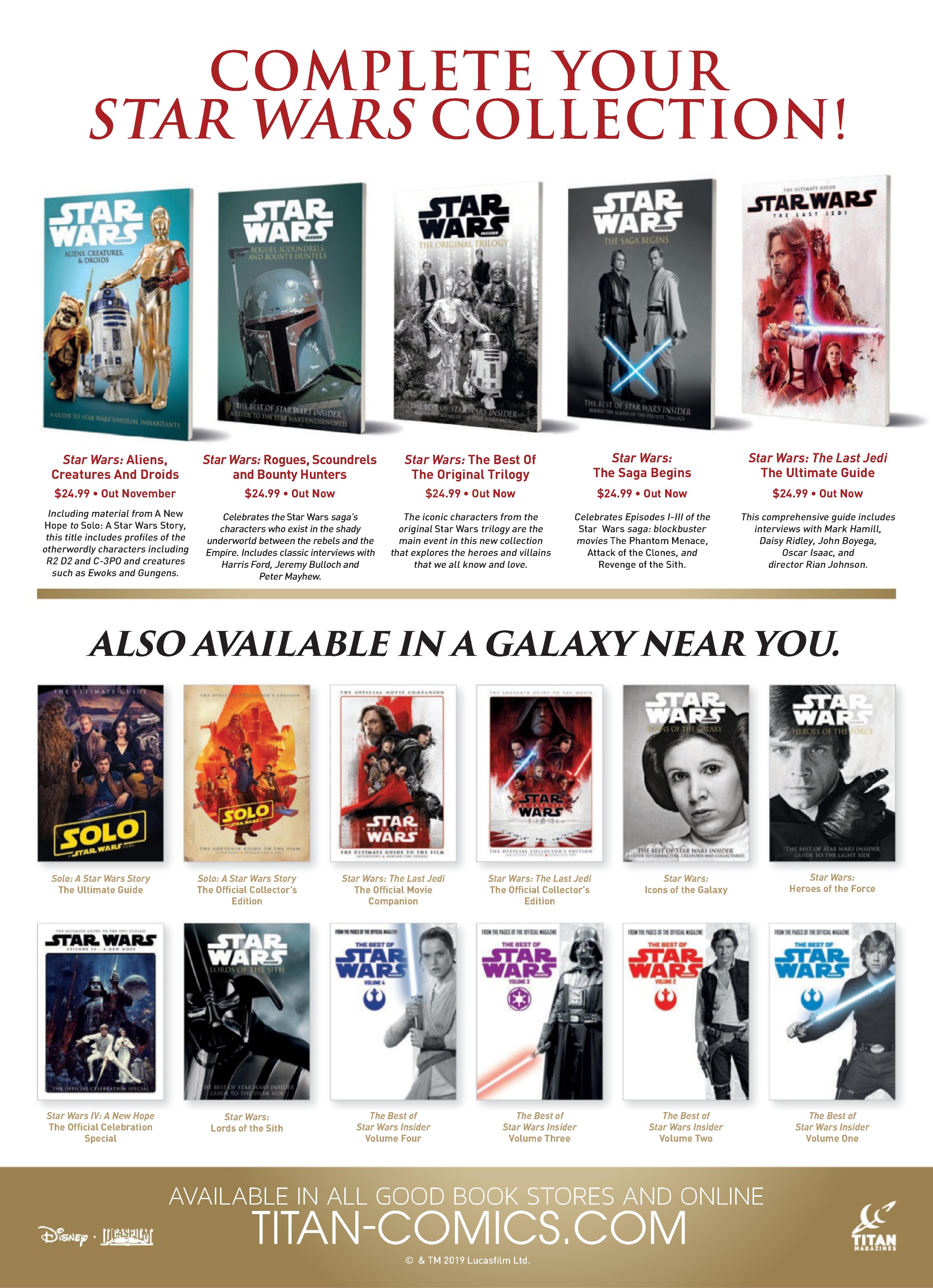 Read online Star Wars Insider 2020 Special Edition comic -  Issue # TPB - 127