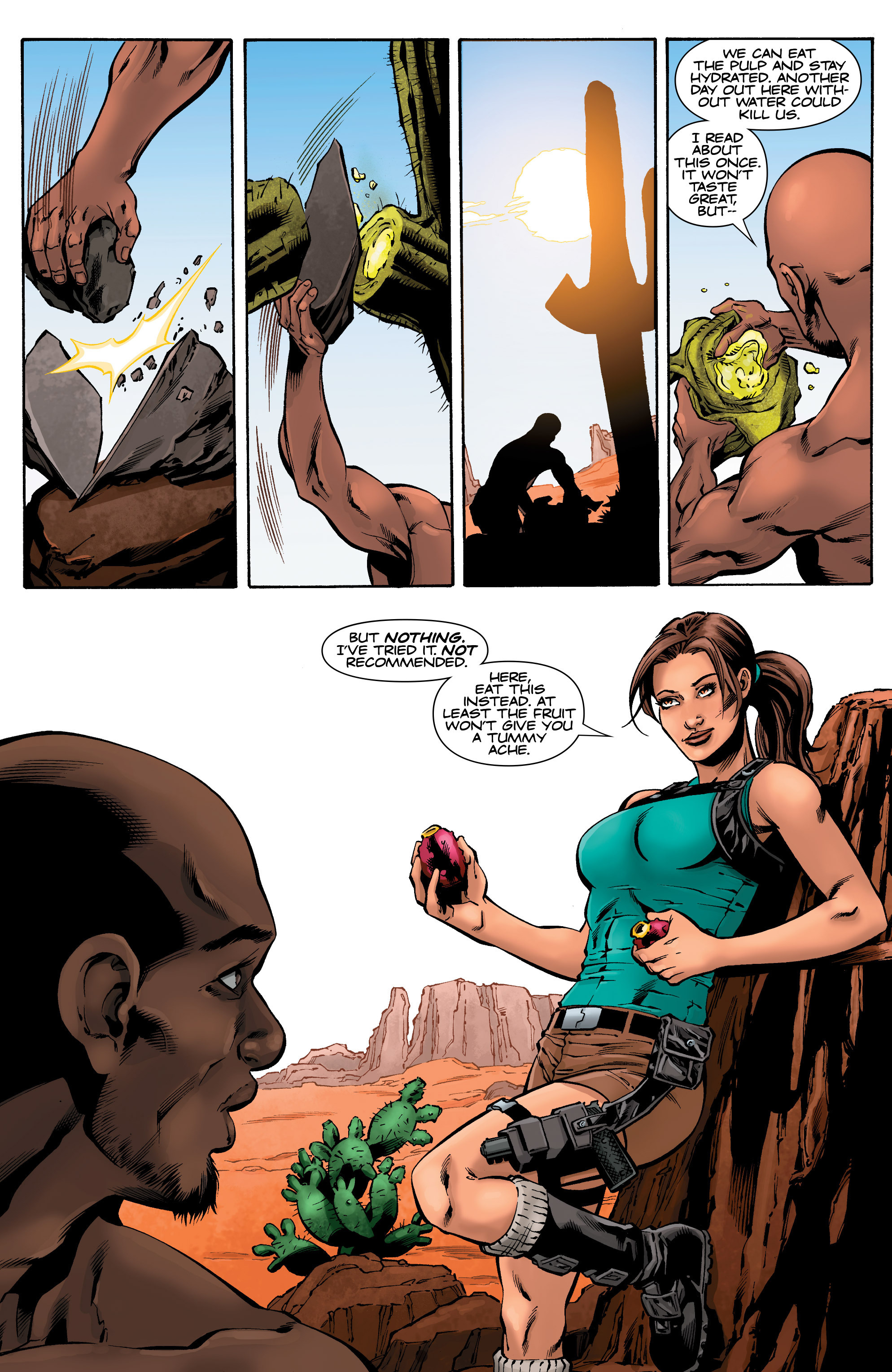 Read online Lara Croft and the Frozen Omen comic -  Issue #4 - 12