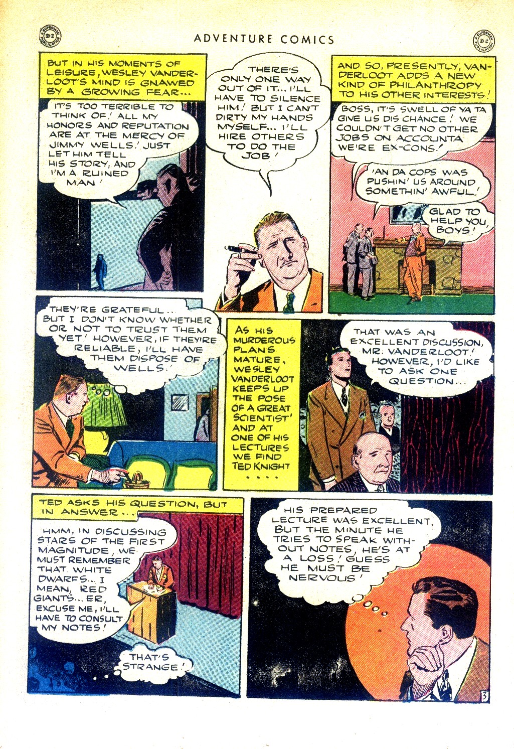 Read online Adventure Comics (1938) comic -  Issue #97 - 34