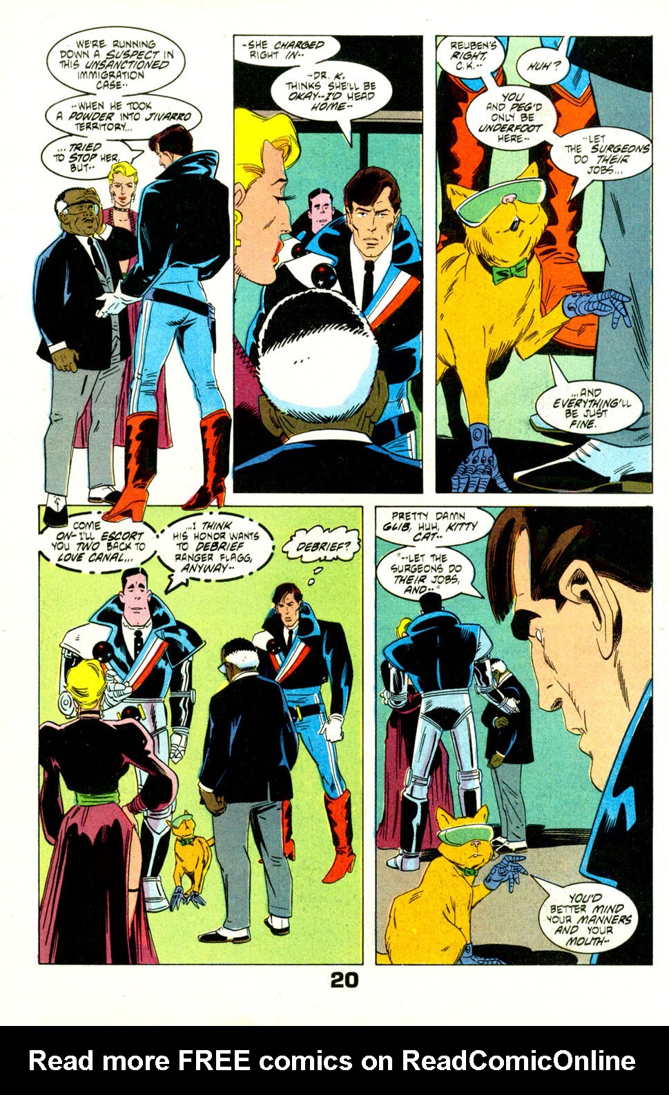 Read online American Flagg! comic -  Issue #28 - 23
