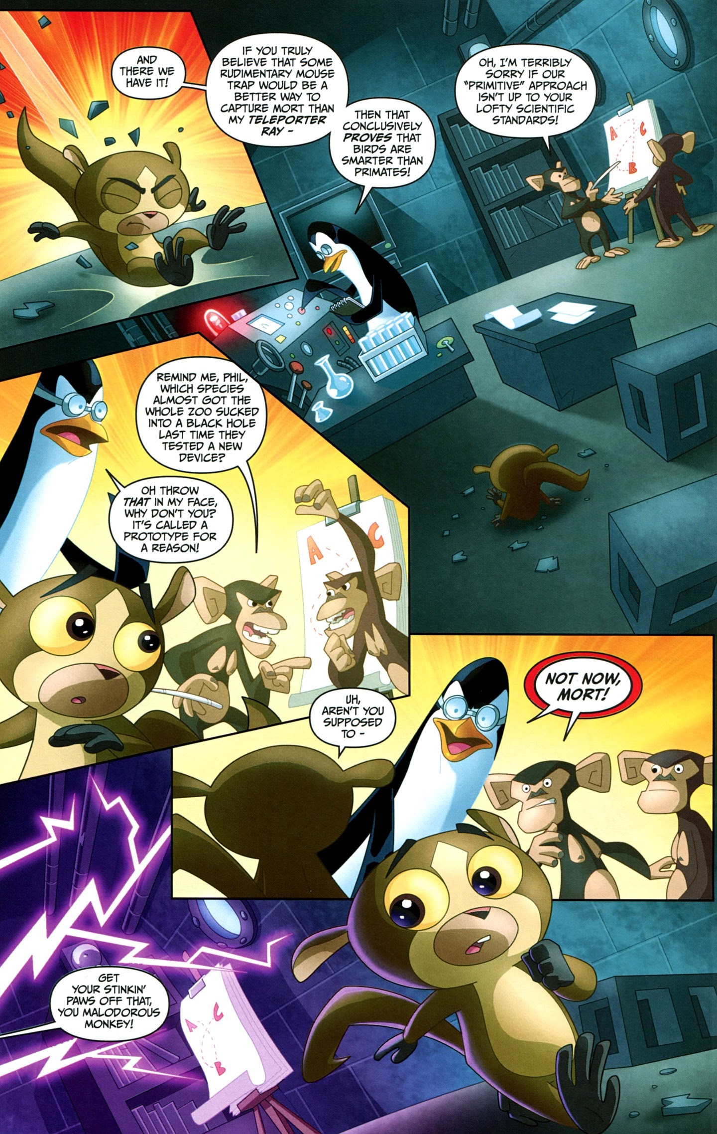 Read online The Penguins of Madagascar comic -  Issue # Full - 10