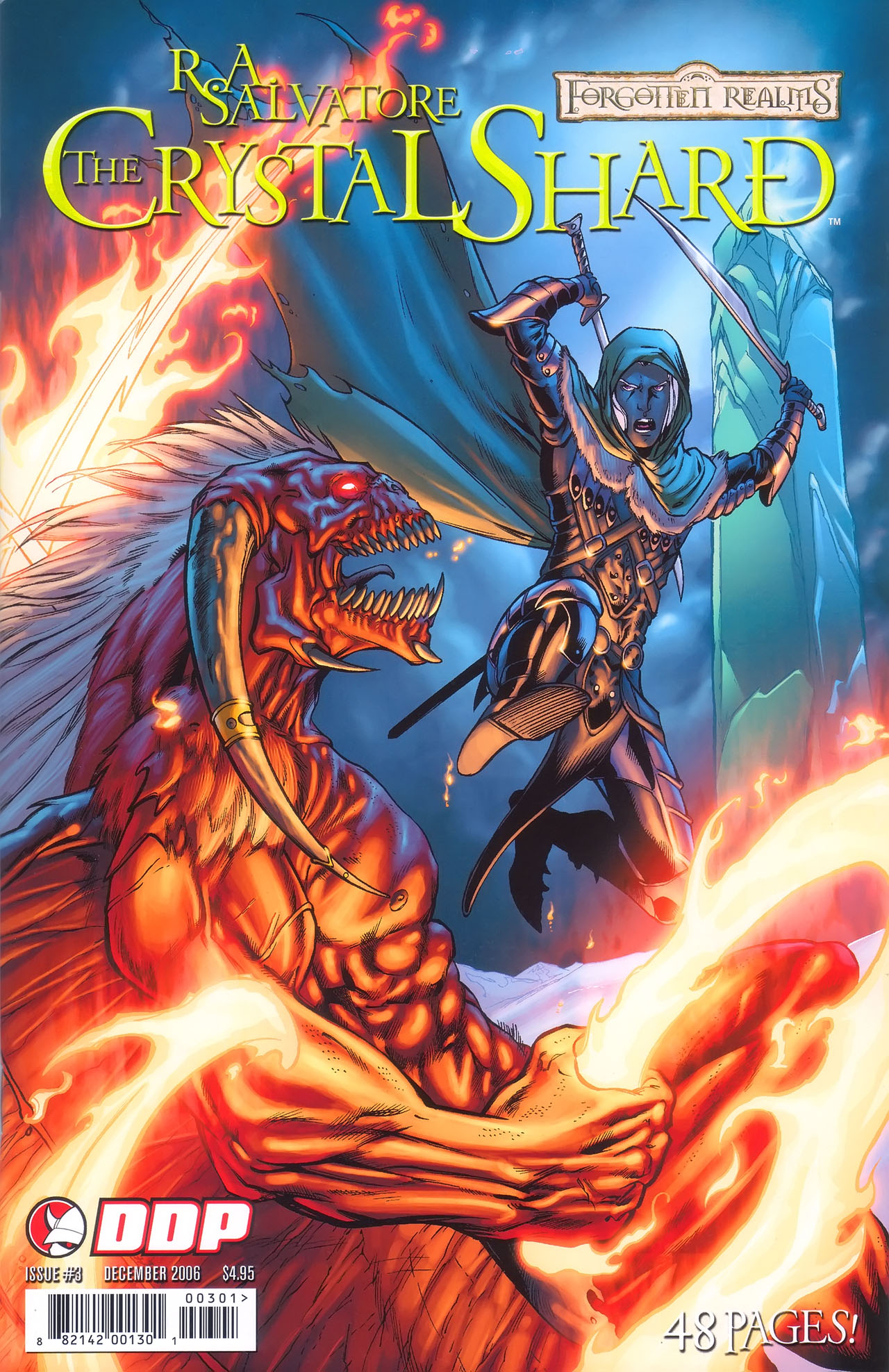 Read online Forgotten Realms: The Crystal Shard comic -  Issue #3 - 1