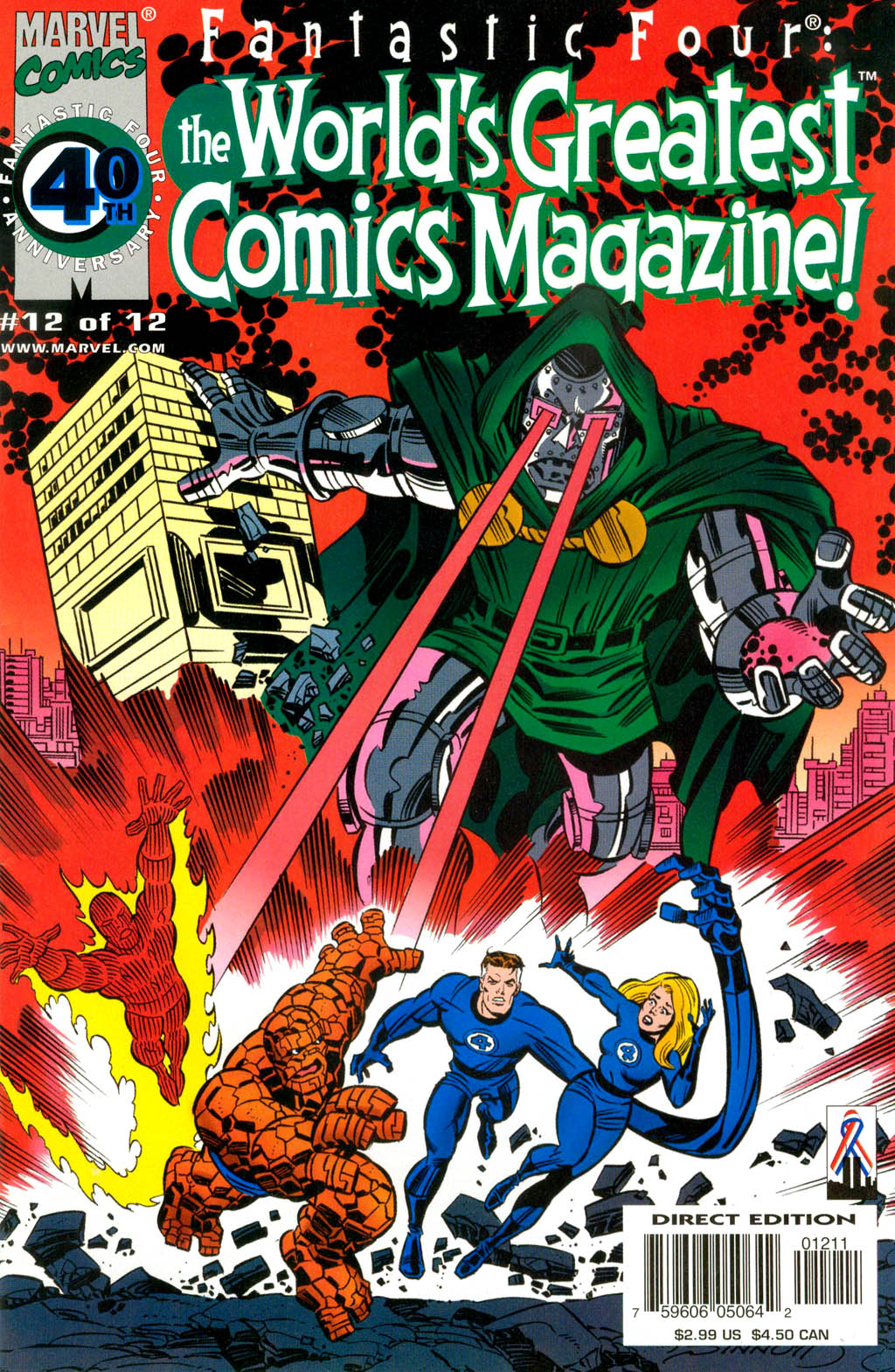 Read online Fantastic Four: World's Greatest Comics Magazine comic -  Issue #12 - 1
