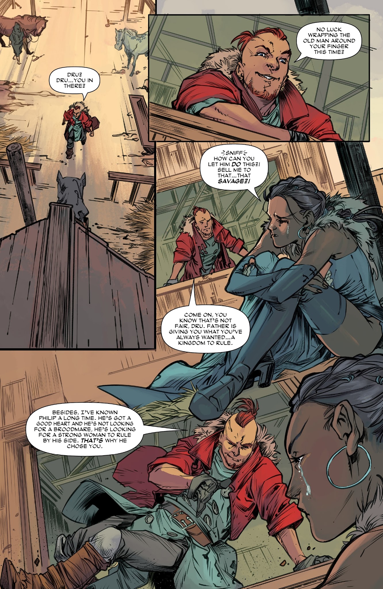 Read online Rose comic -  Issue #7 - 8