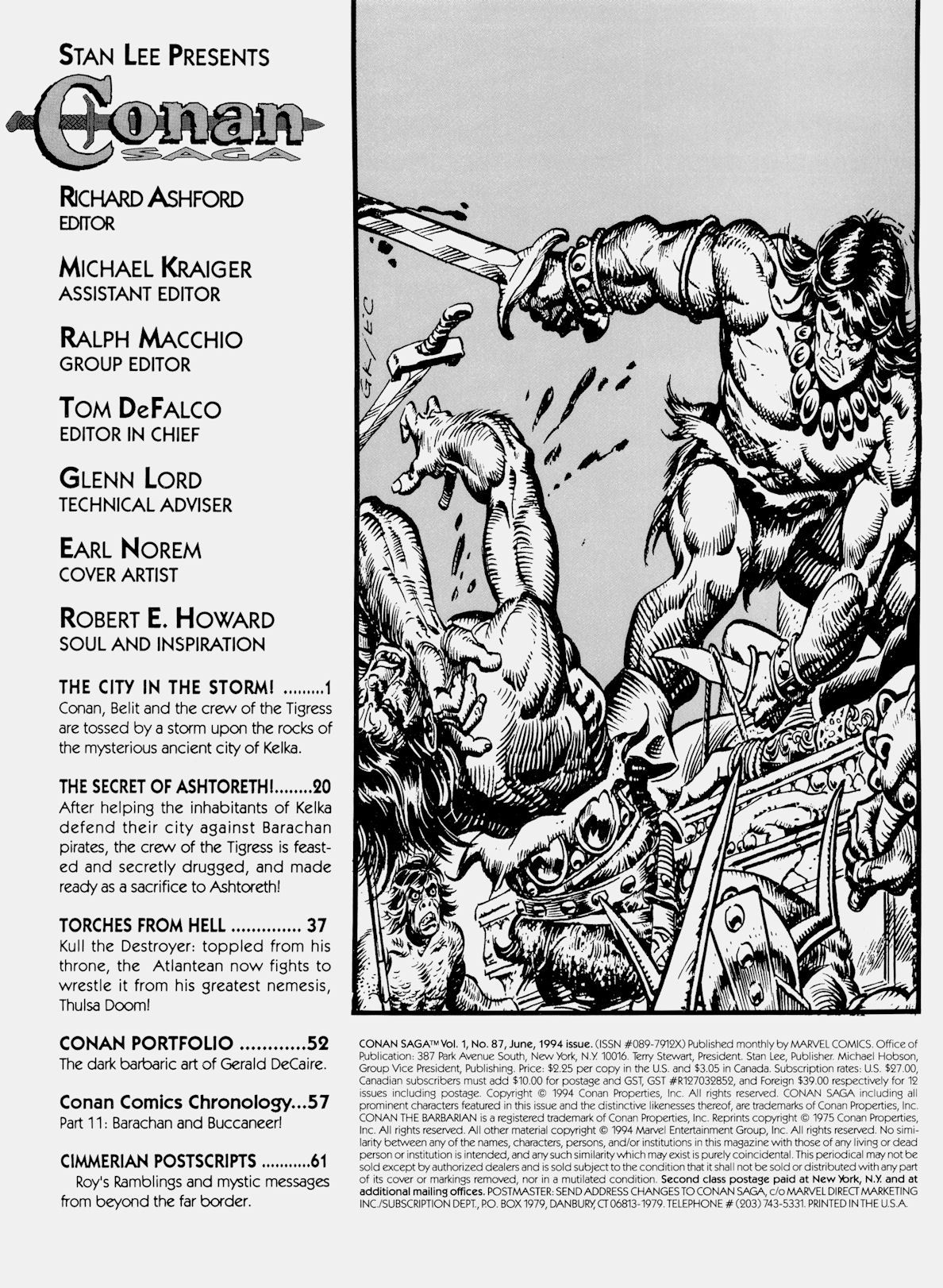 Read online Conan Saga comic -  Issue #87 - 2