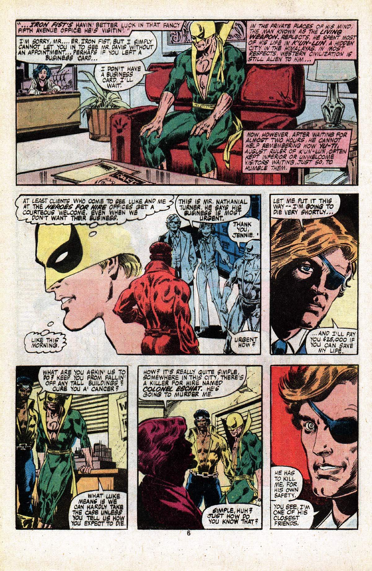 Read online Power Man and Iron Fist (1978) comic -  Issue #69 - 6