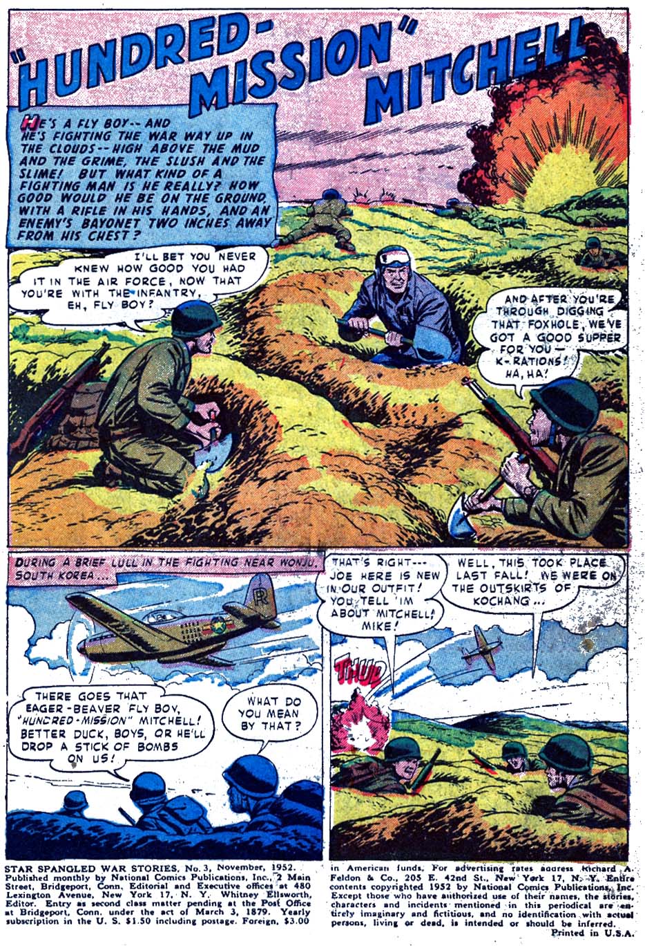 Read online Star Spangled War Stories (1952) comic -  Issue #3 - 3