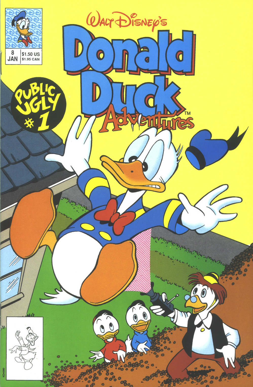 Read online Donald Duck Adventures comic -  Issue #8 - 1