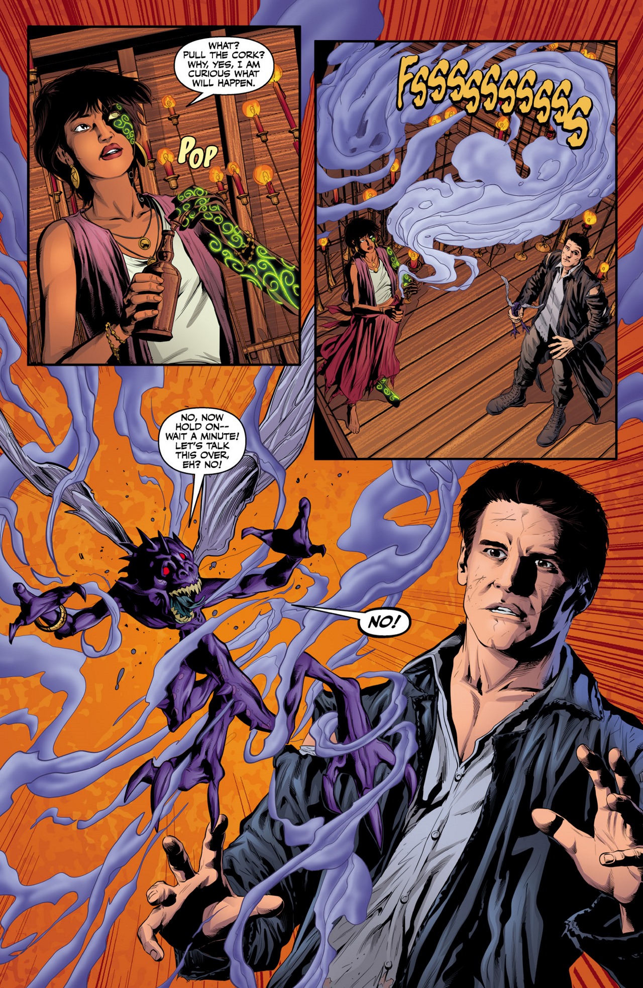 Read online Angel & Faith Season 10 comic -  Issue #4 - 17