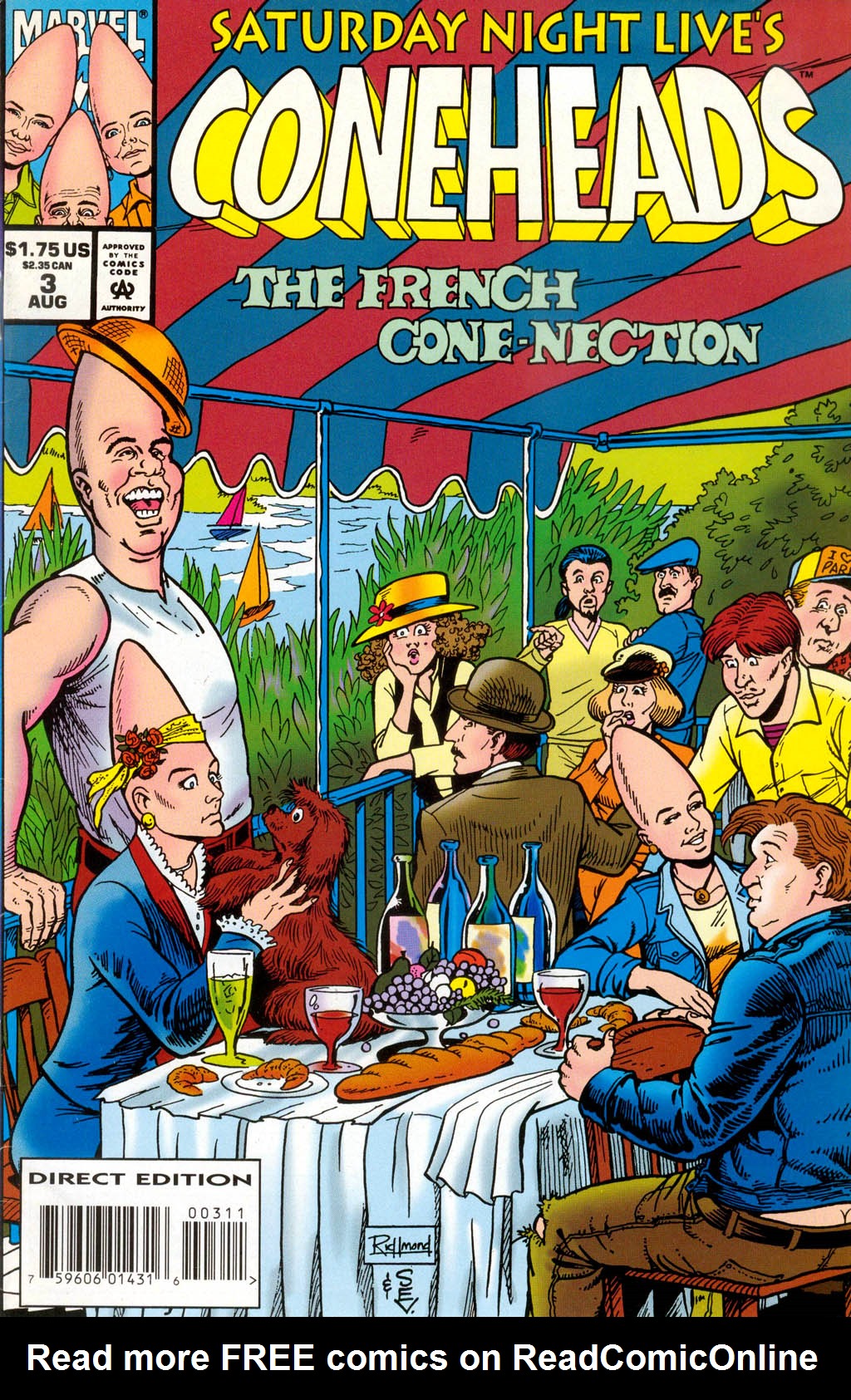 Read online Coneheads comic -  Issue #3 - 1