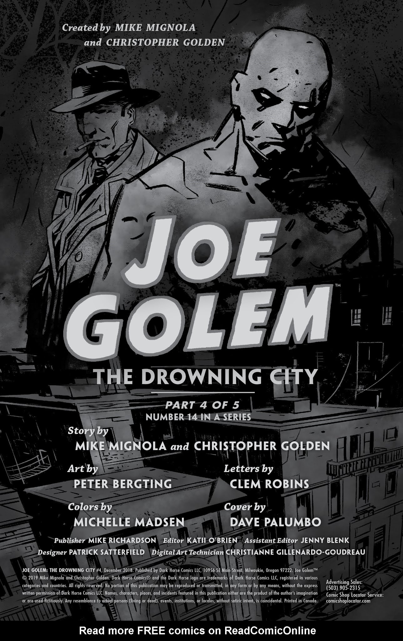 Read online Joe Golem: The Drowning City comic -  Issue #4 - 2