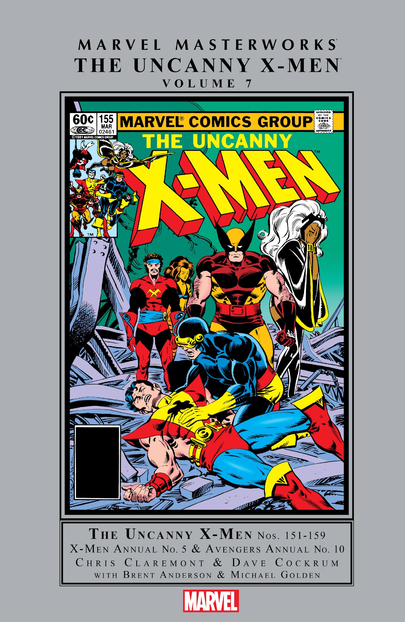 Read online Marvel Masterworks: The Uncanny X-Men comic -  Issue # TPB 7 (Part 1) - 1
