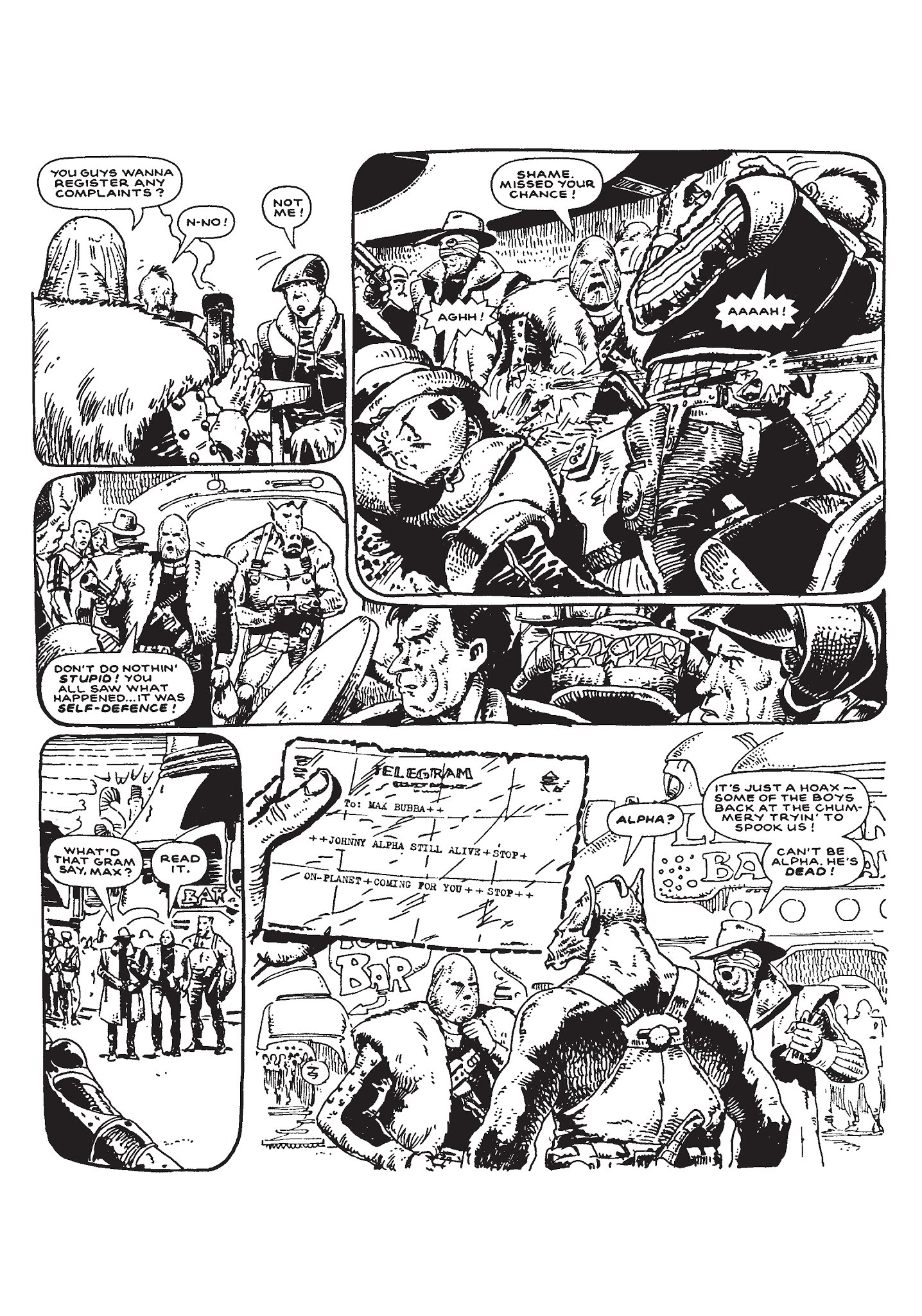 Read online Strontium Dog: Search/Destroy Agency Files comic -  Issue # TPB 3 (Part 4) - 6