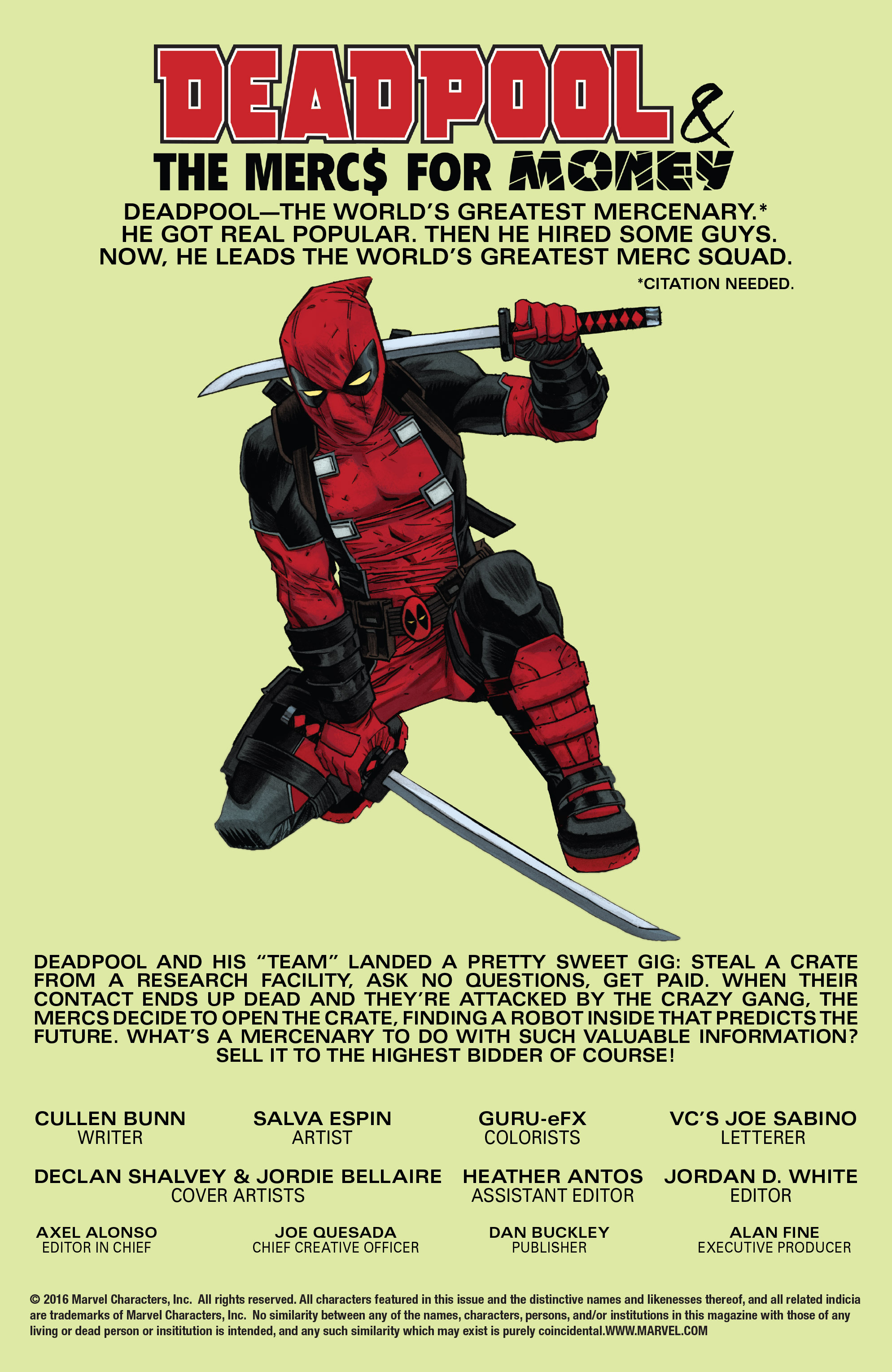 Read online Deadpool & the Mercs For Money comic -  Issue #2 - 2