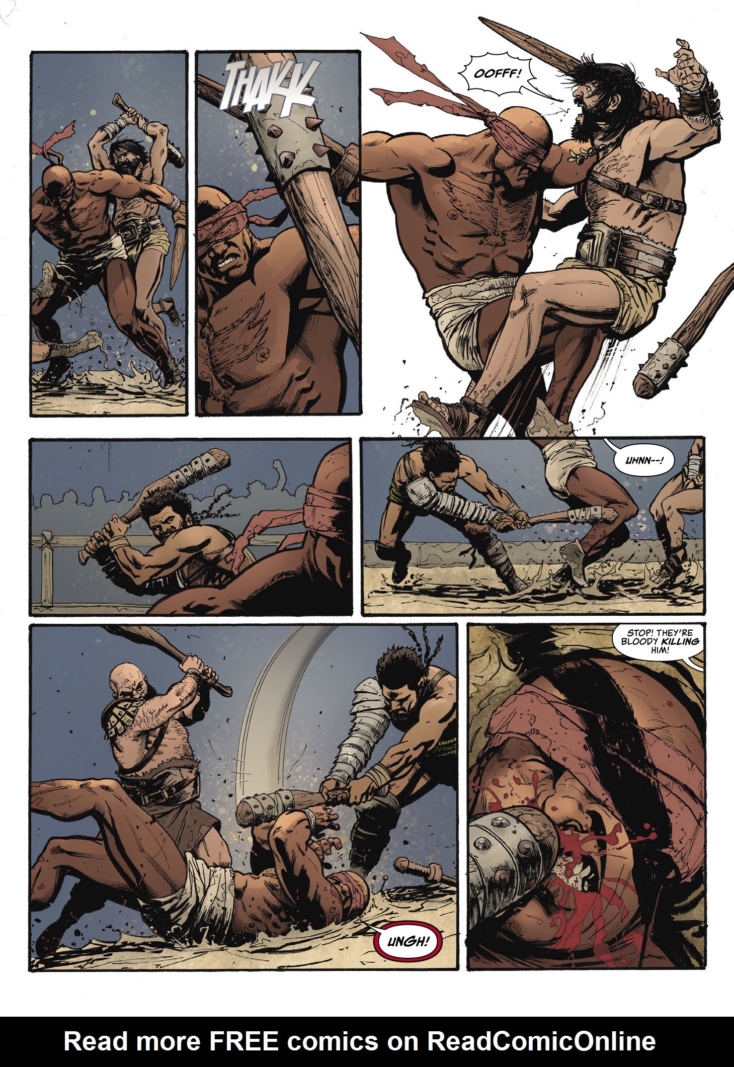 Read online Aquila: The Burning Fields comic -  Issue # TPB - 50