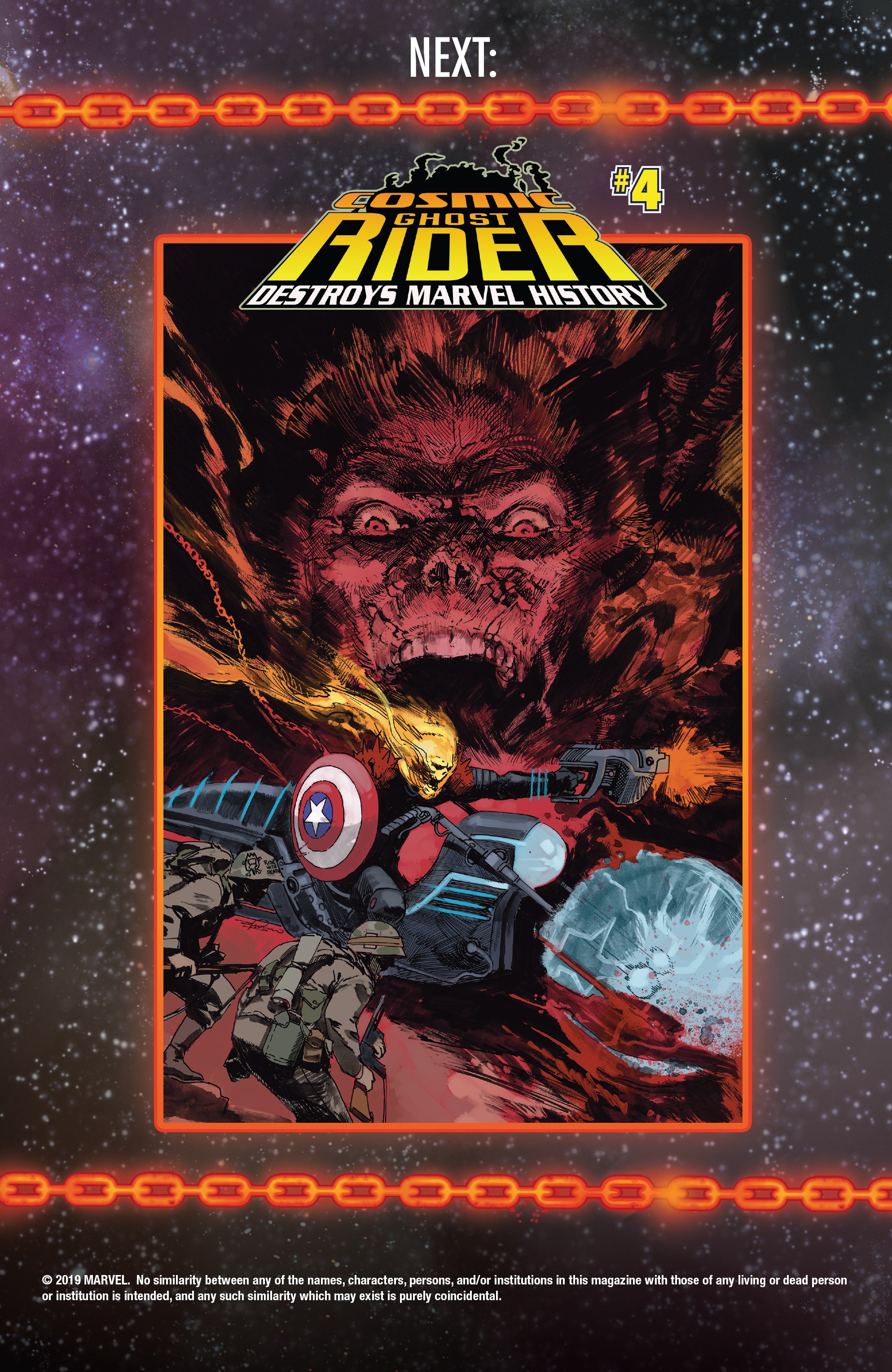 Read online Cosmic Ghost Rider Destroys Marvel History comic -  Issue #3 - 22