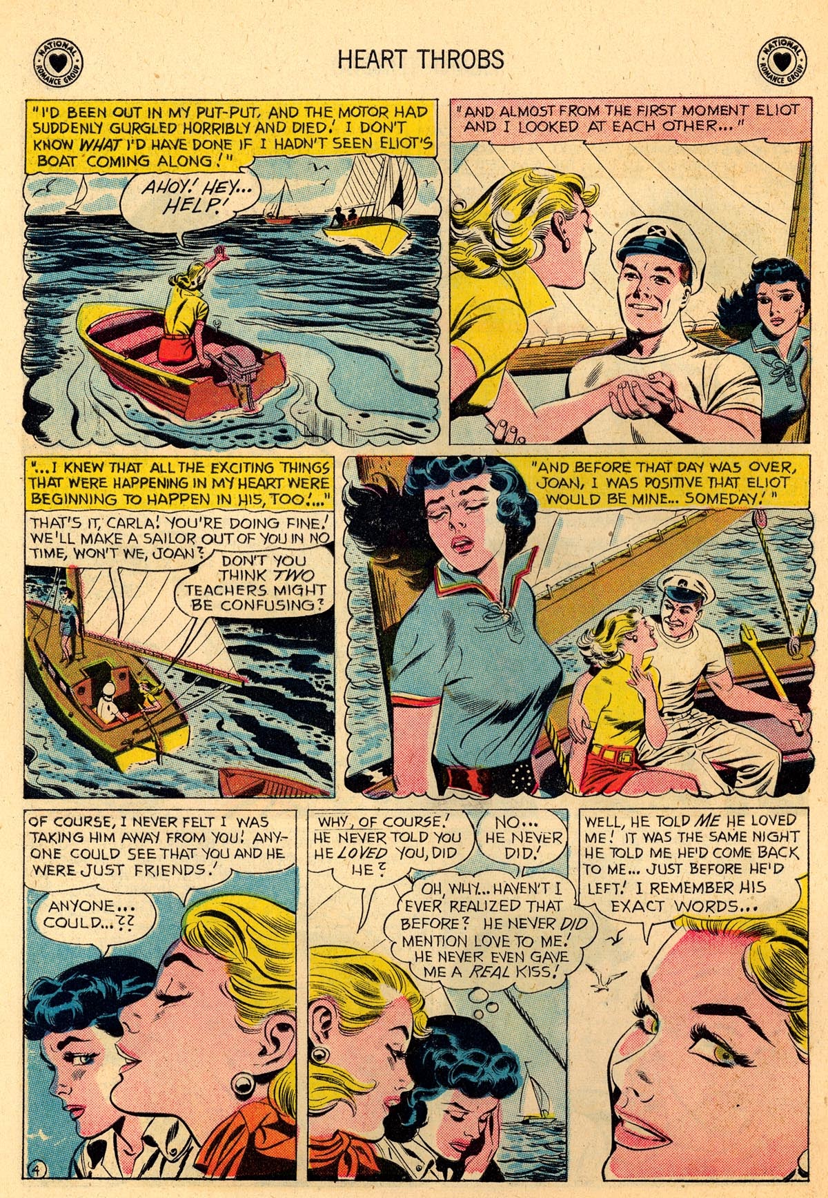 Read online Heart Throbs comic -  Issue #56 - 30