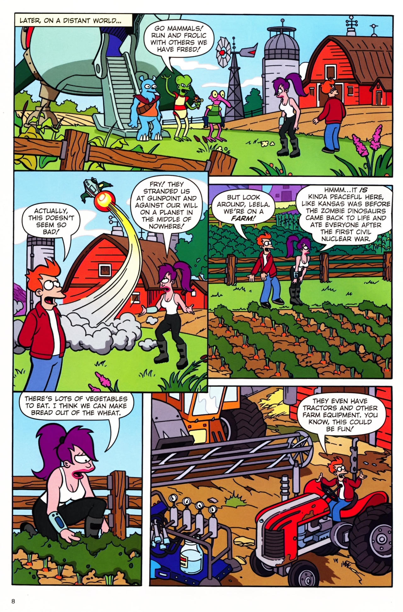 Read online Futurama Comics comic -  Issue #37 - 7