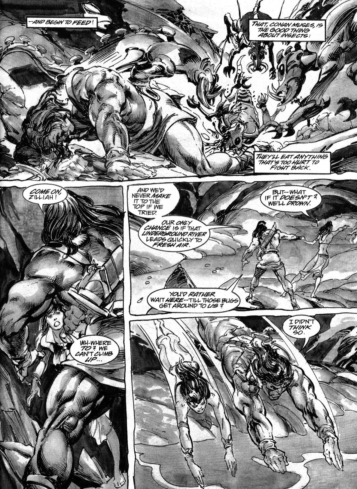 Read online Conan the Savage comic -  Issue #6 - 47