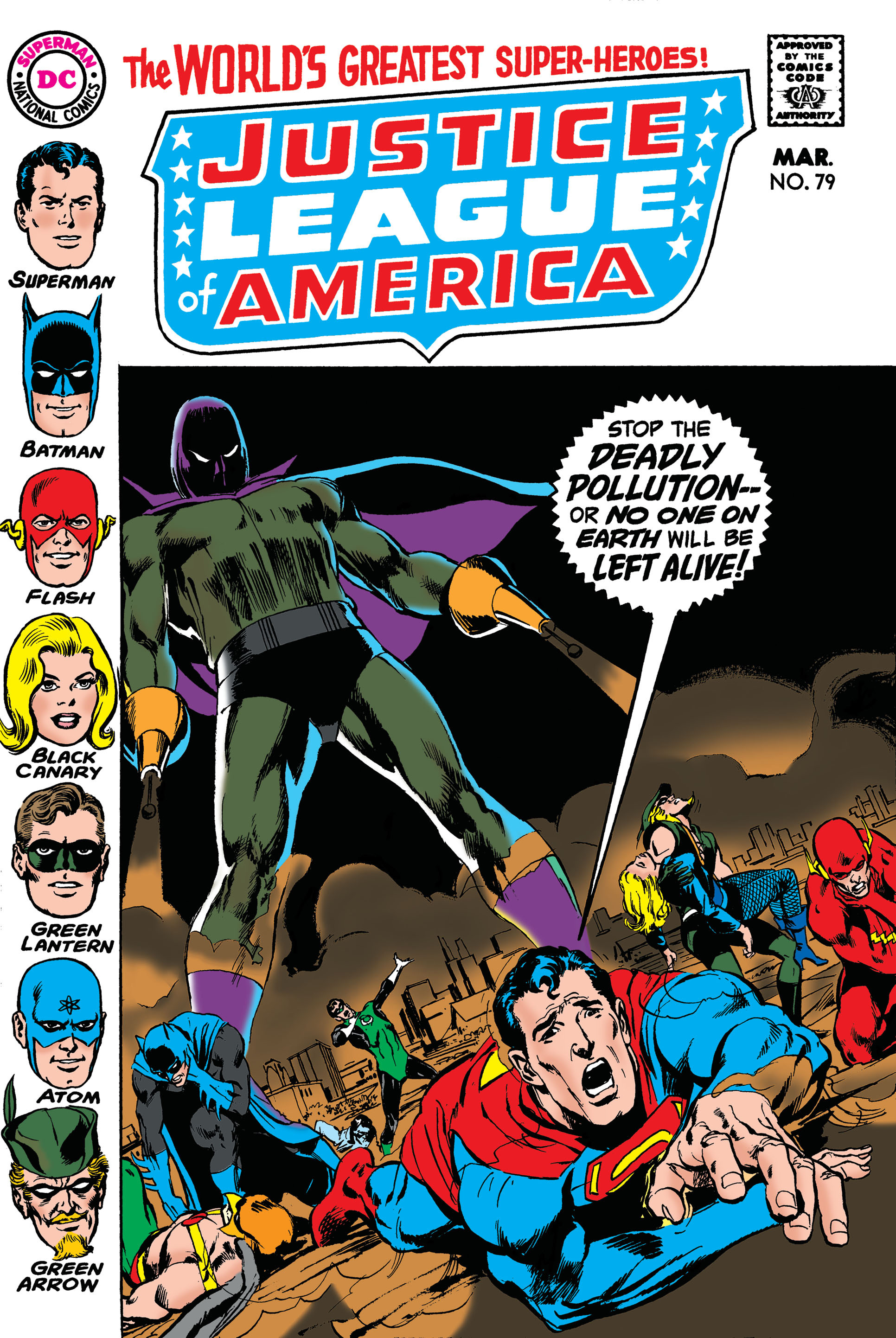 Read online Justice League of America (1960) comic -  Issue #79 - 1