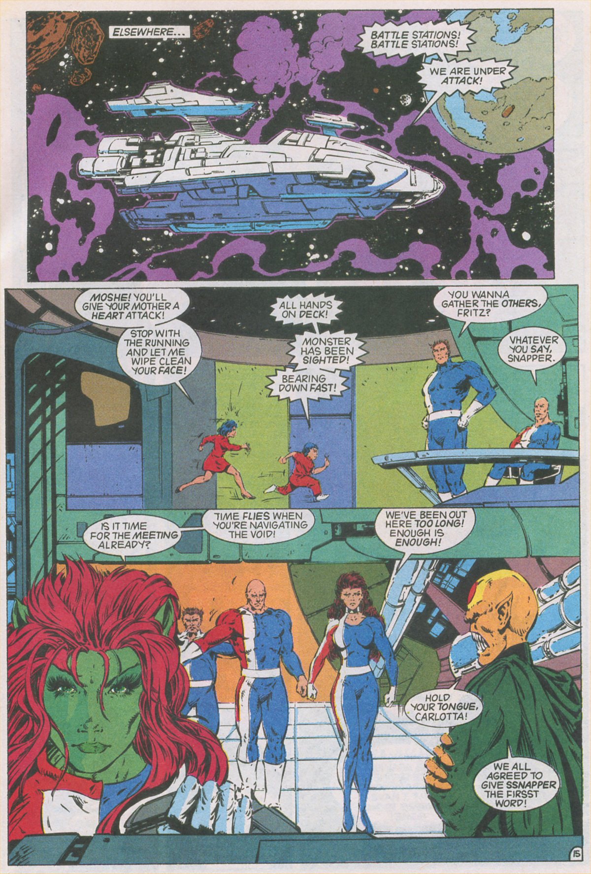 Read online Valor (1992) comic -  Issue #5 - 15