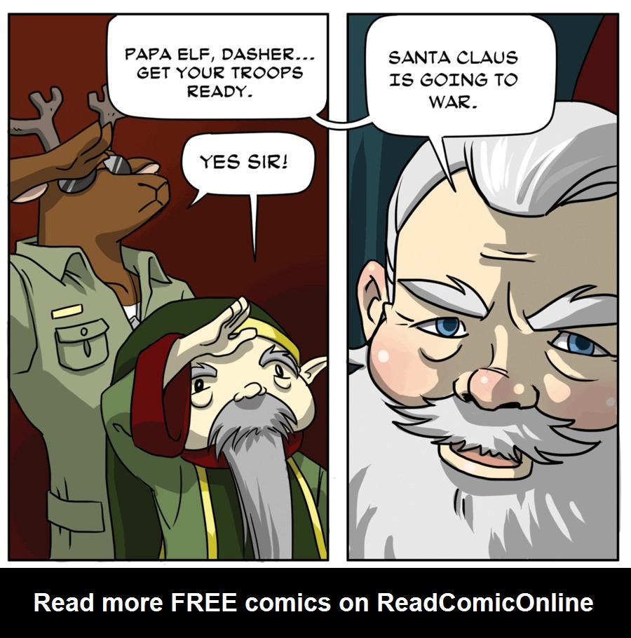 Read online Santa Versus Dracula comic -  Issue # TPB - 60