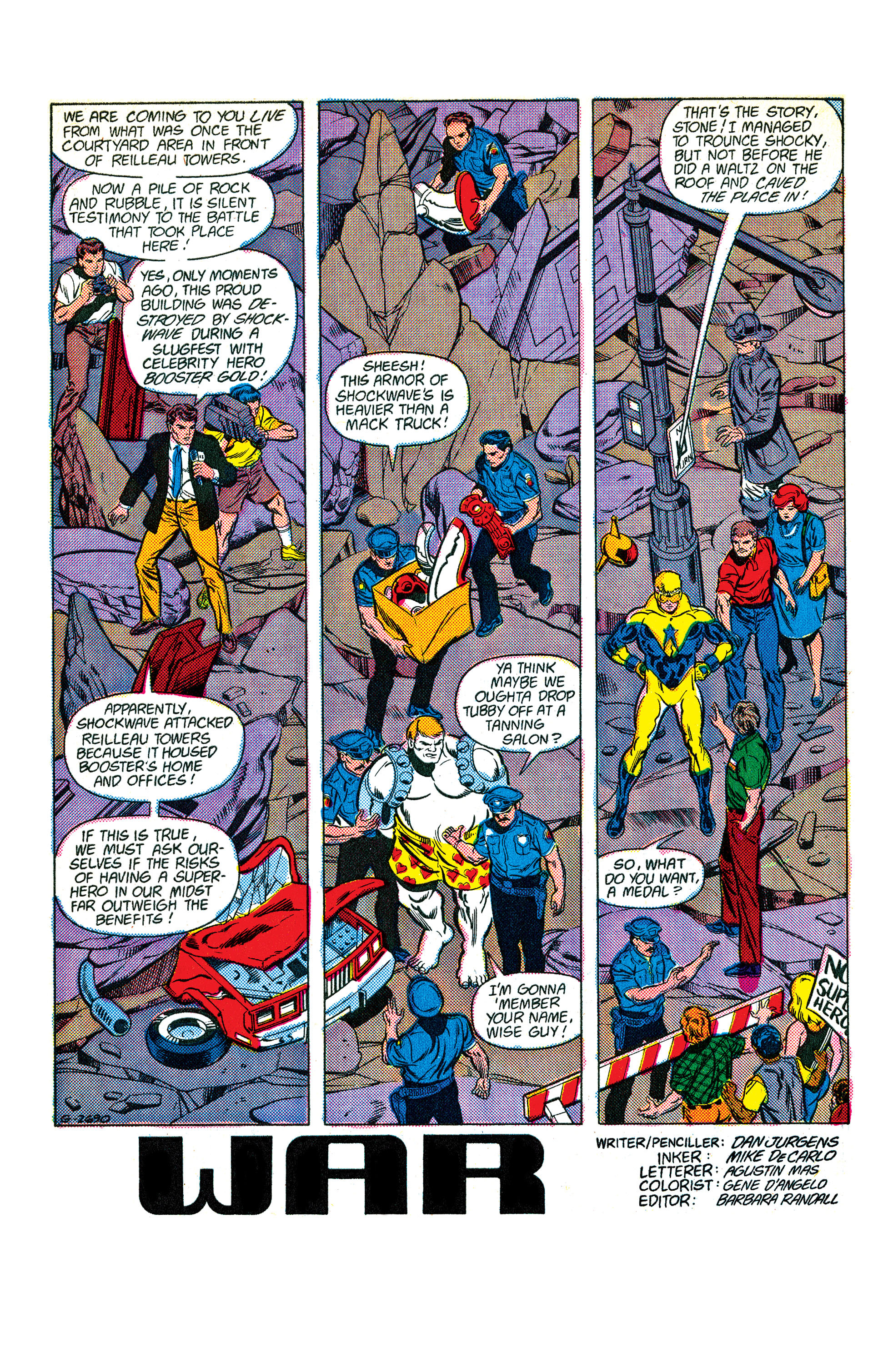 Read online Booster Gold (1986) comic -  Issue #12 - 2